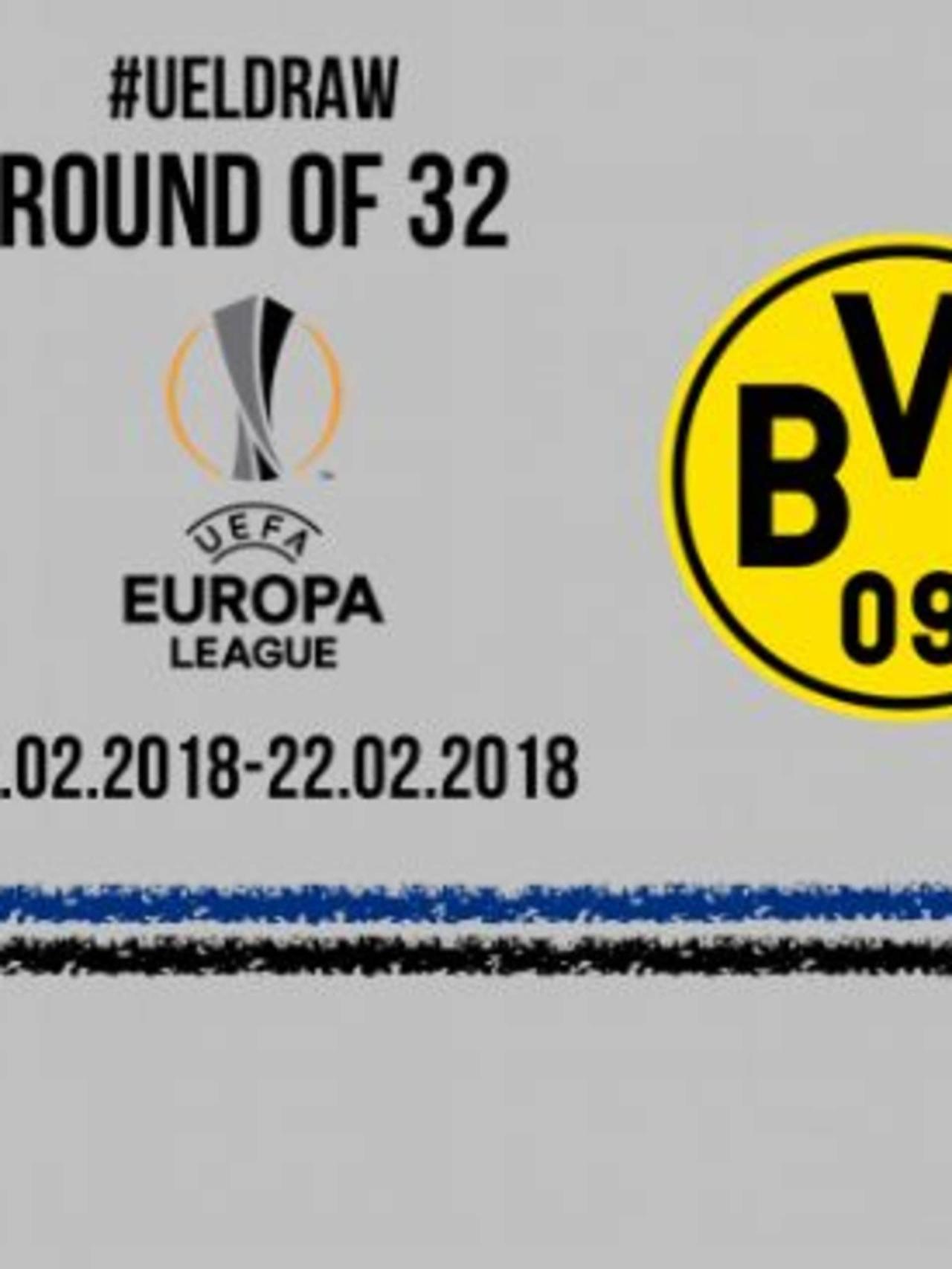 UEL: Borussia avversario ai sedicesimi