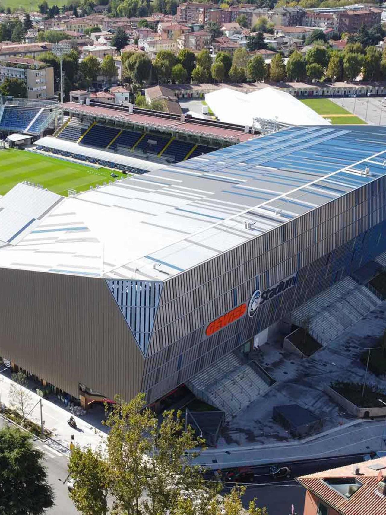 Gewiss Stadium pronto per Atalanta-Cagliari
