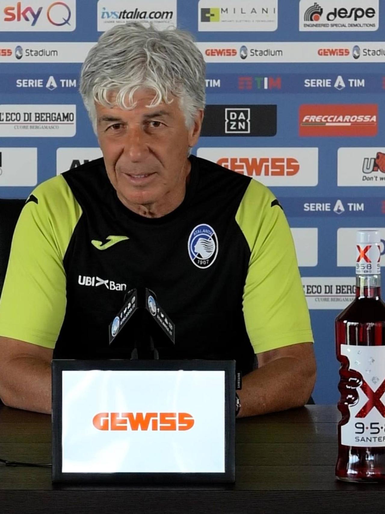 Atalanta-Sassuolo: parla Gasperini