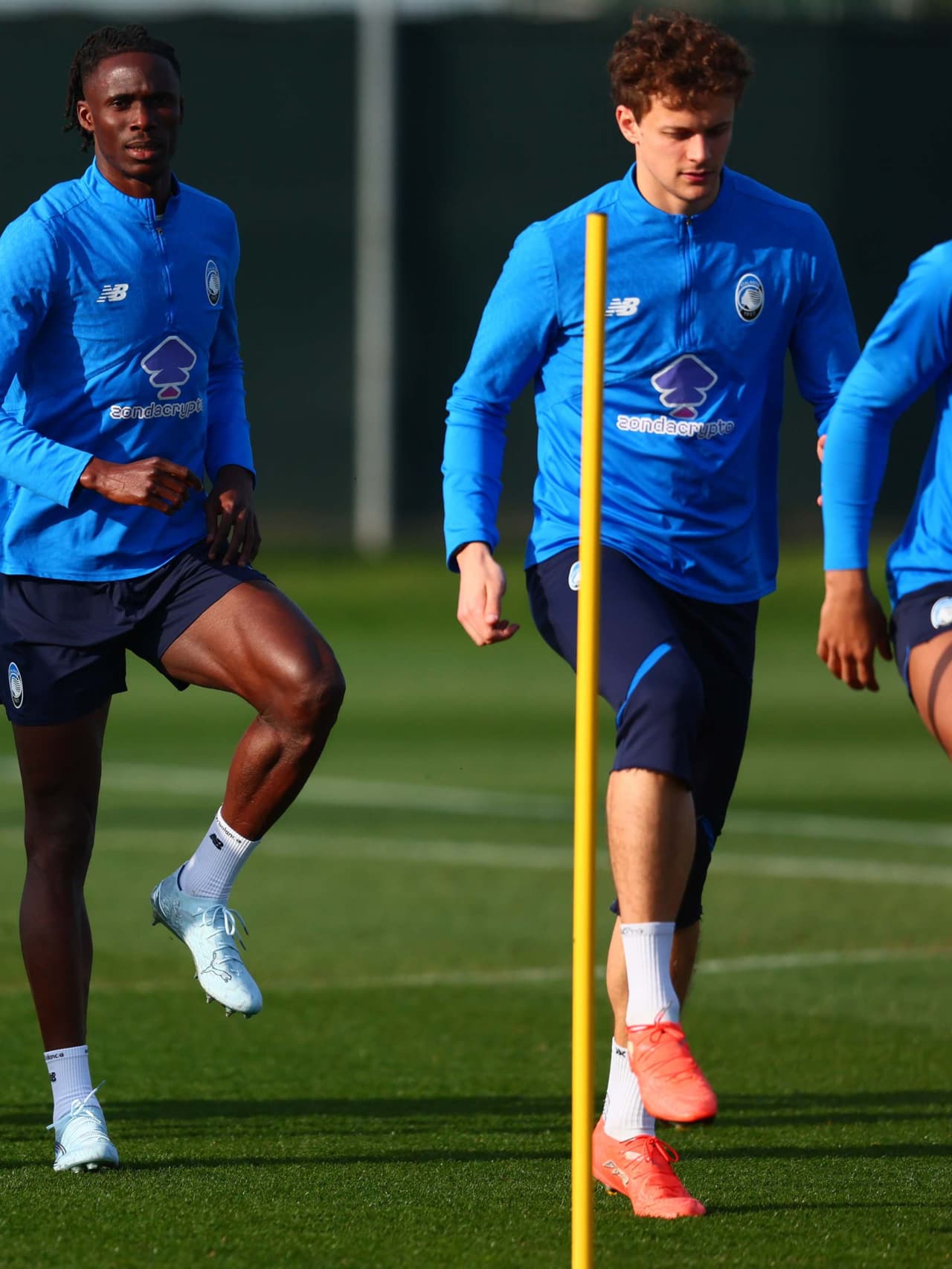 Allenamento pomeridiano al Centro Bortolotti