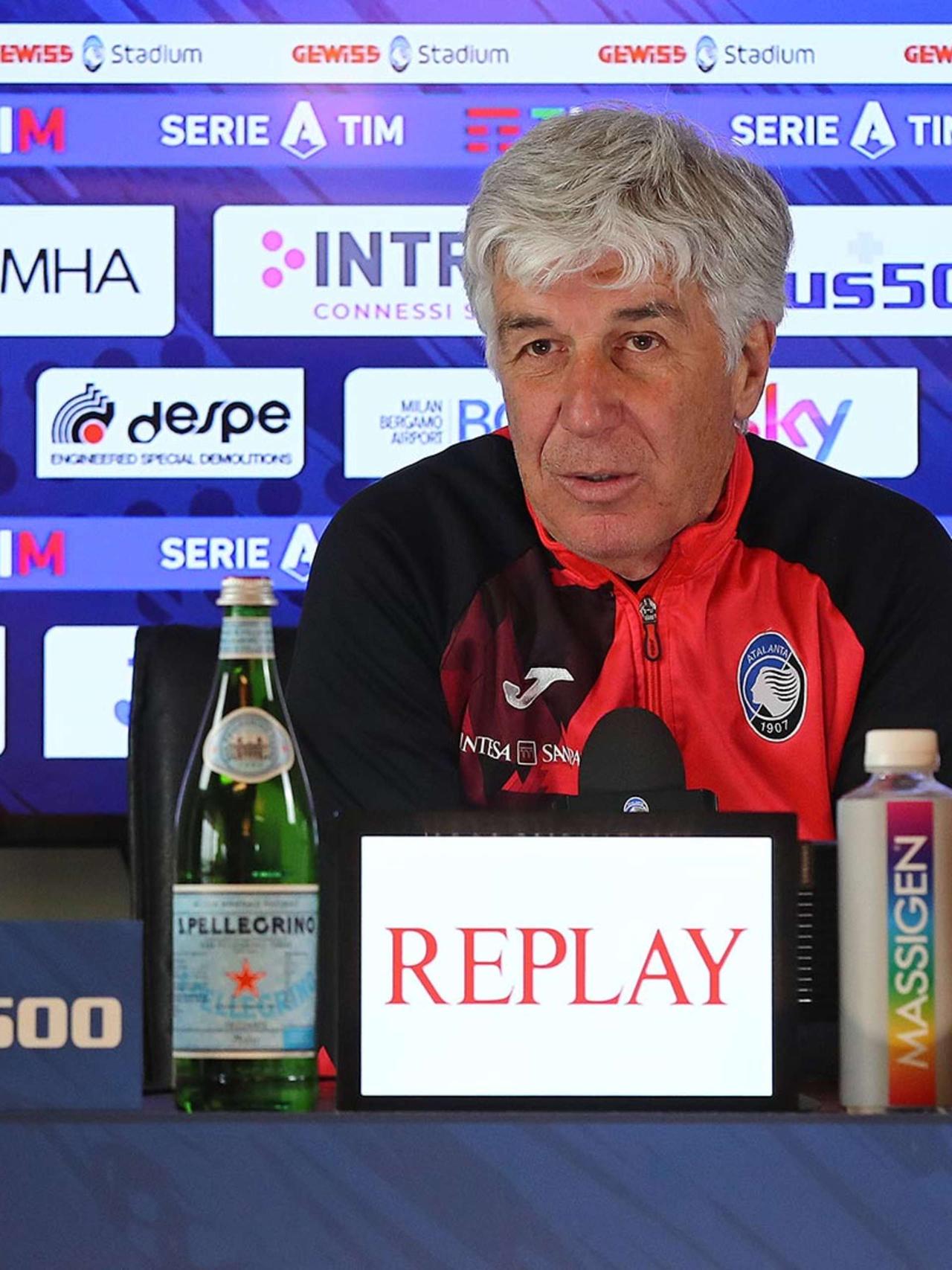 Gasperini sulla partita contro il Genoa