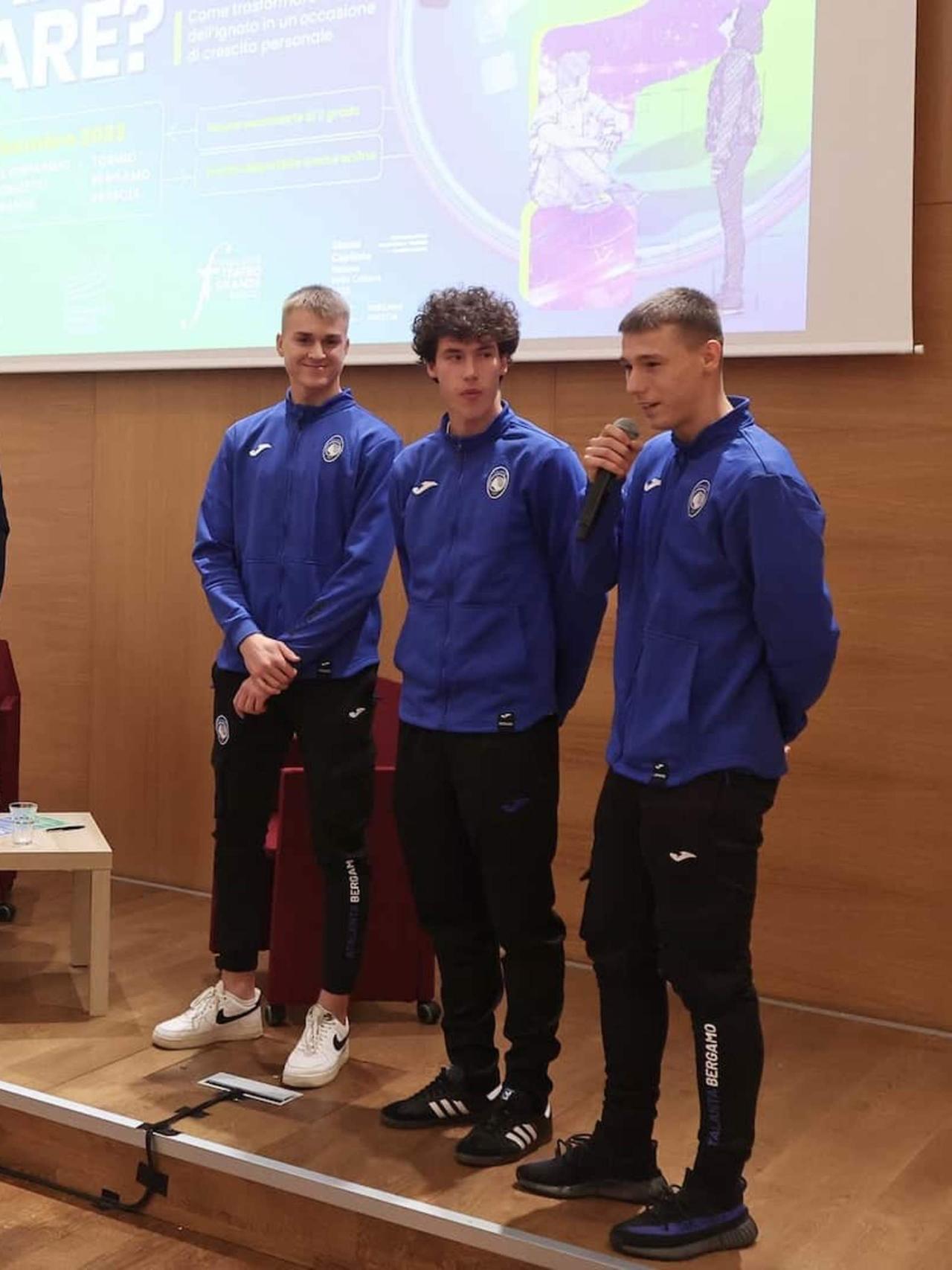 Pelizzoli e i giovani della Primavera al Festival “Il mio Posto nel Mondo 2023″