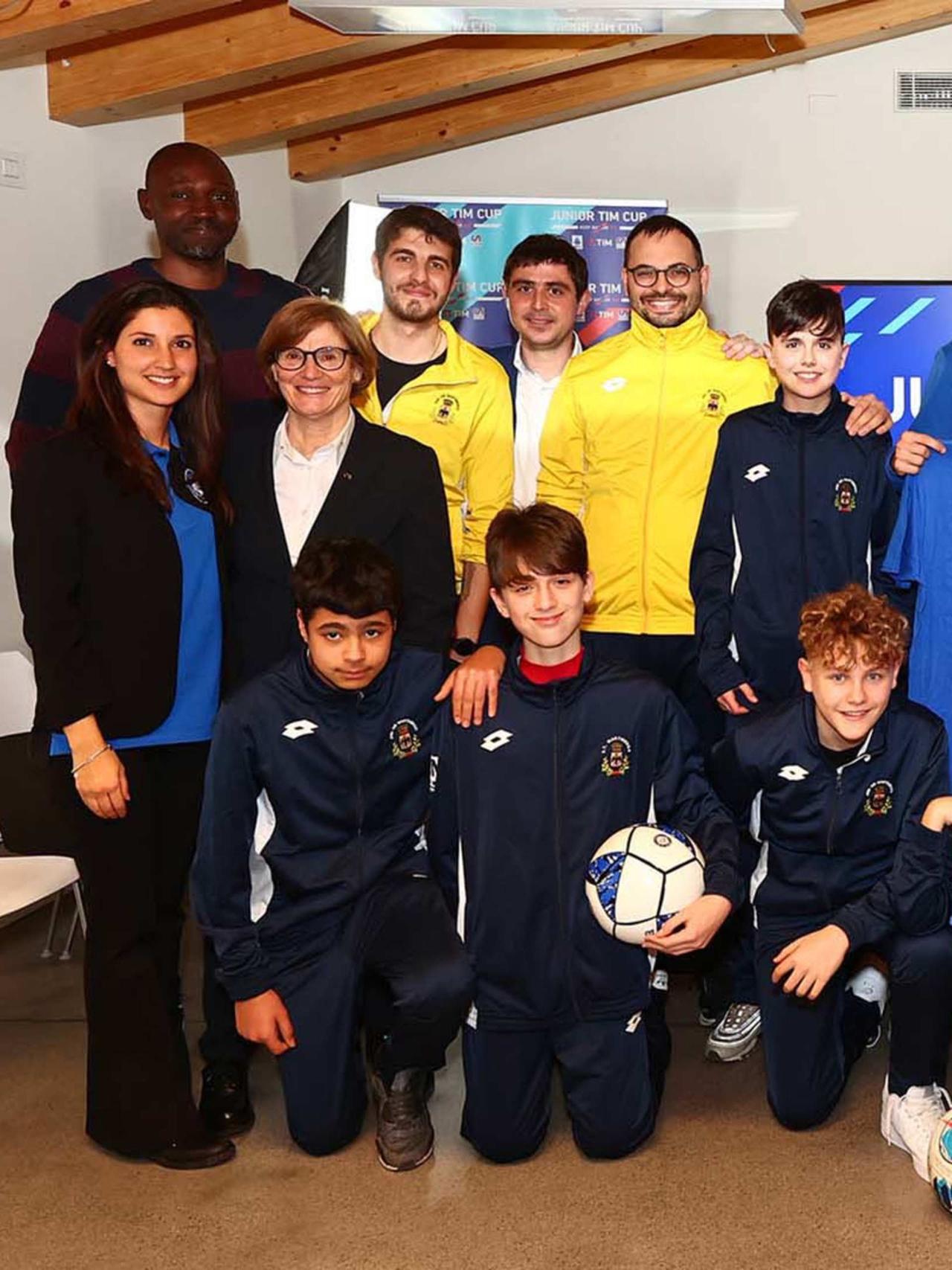 La tappa di Bergamo della Junior TIM Cup – Keep Racism Out