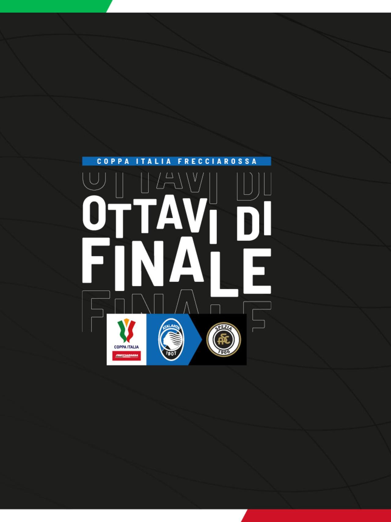 Ottavi Coppa Italia: con lo Spezia il 19/1