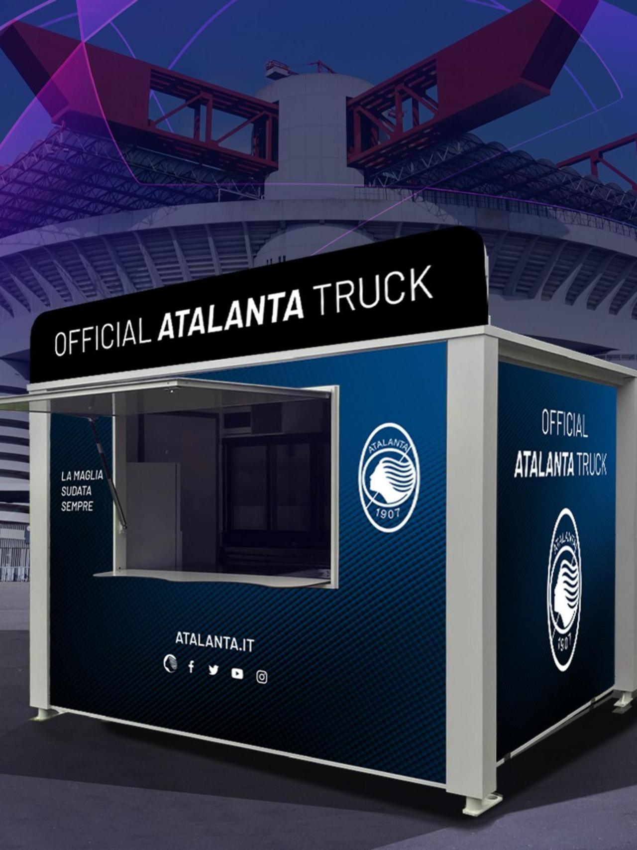 Official Atalanta Truck al Meazza
