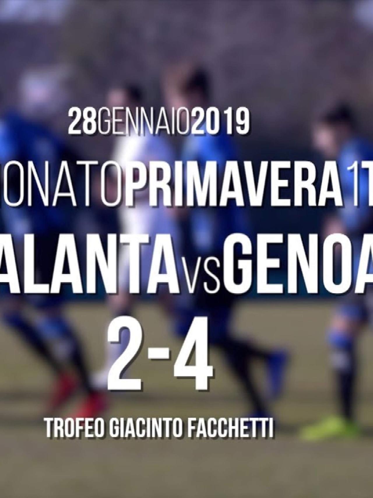 Primavera, Atalanta-Genoa 2-4: highlights