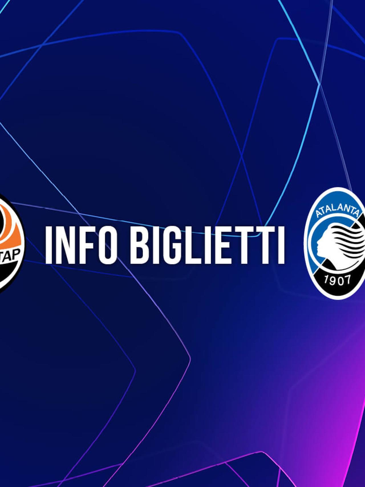 UCL Shakhtar-Atalanta, info tickets