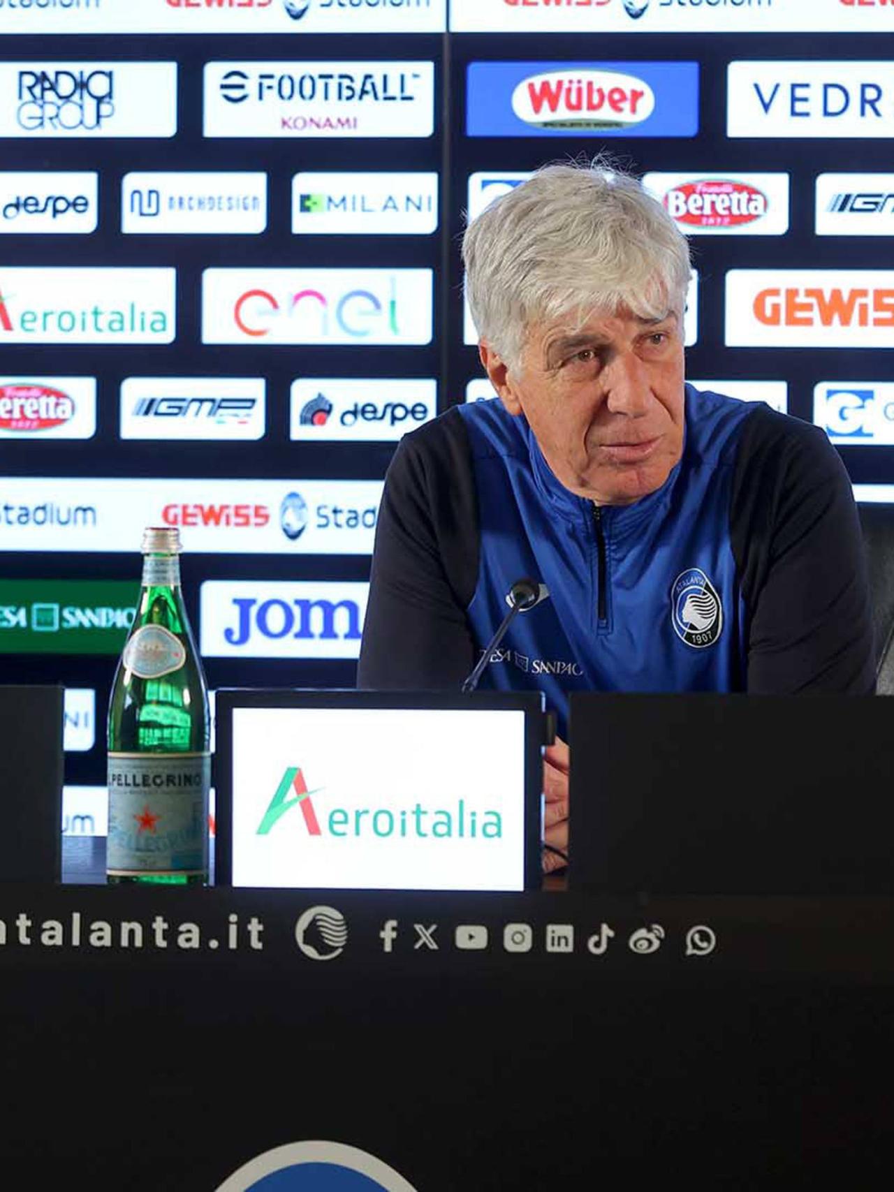 Verso Milan-Atalanta: la conferenza stampa di Gasperini
