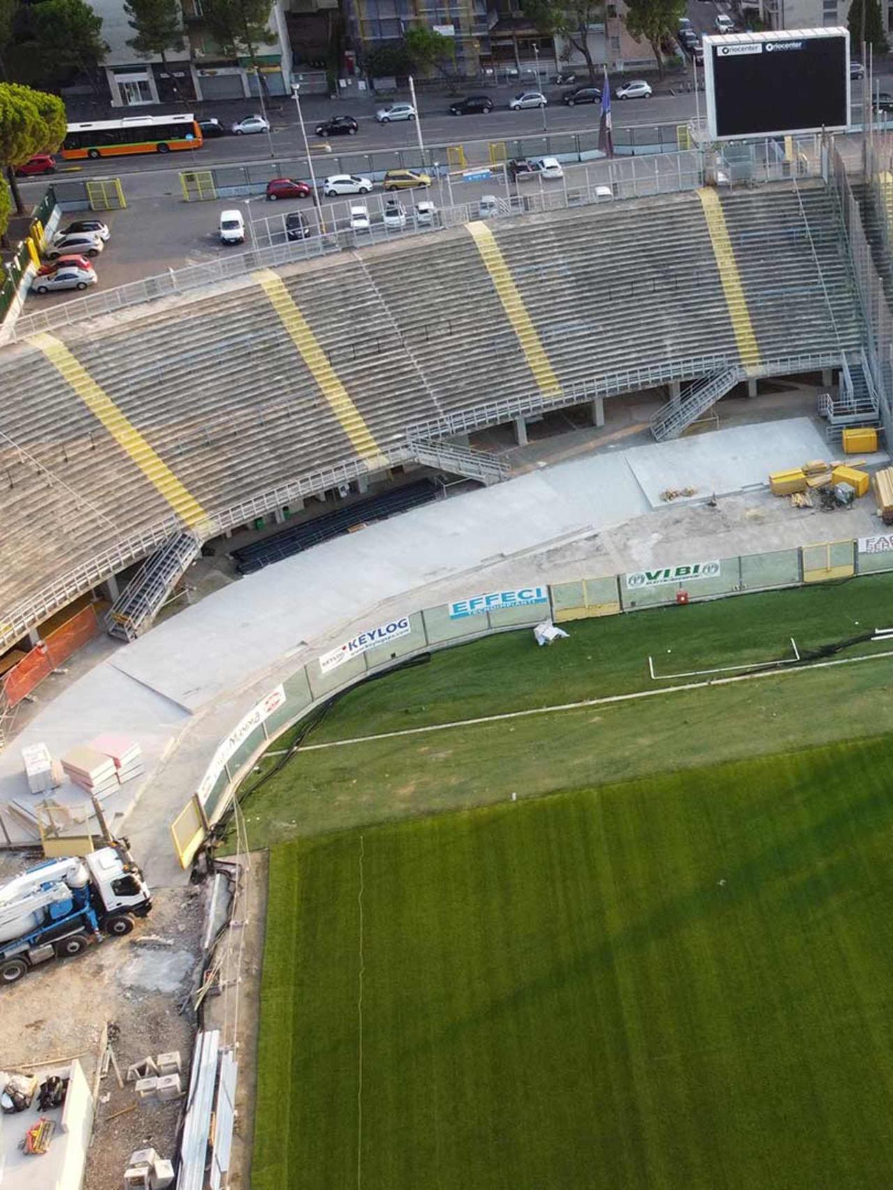 Gewiss Stadium, il punto sui lavori