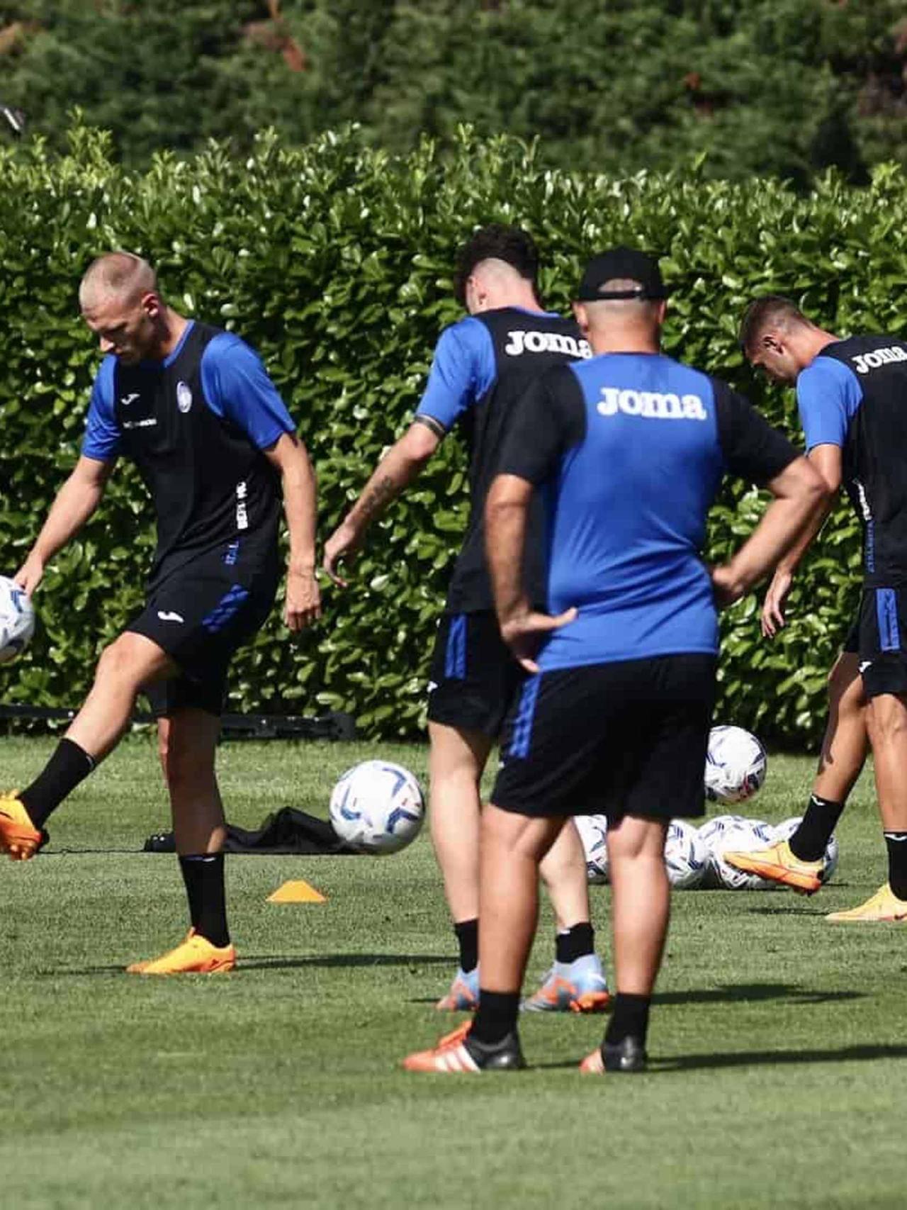 Raduno e primo allenamento al Centro Bortolotti