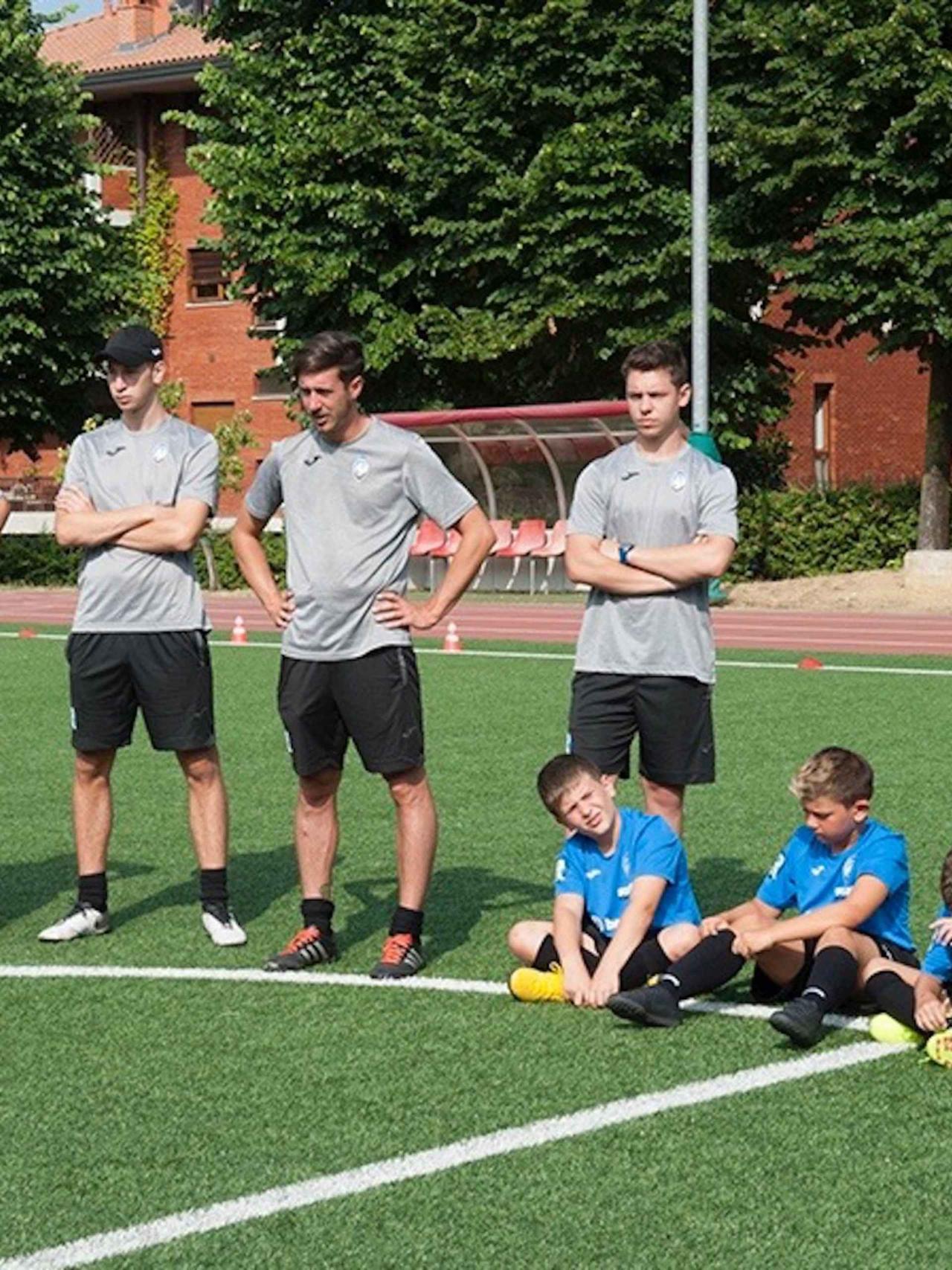 Gli istruttori degli Atalanta Football Camp