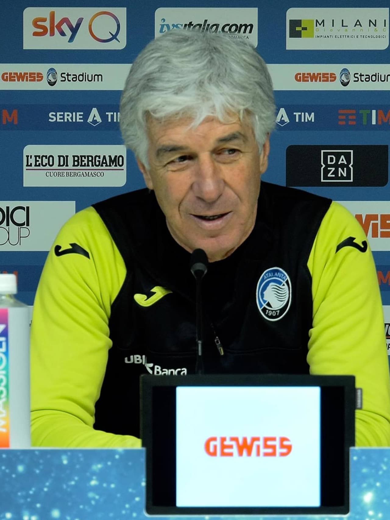 Atalanta-Parma: Gasperini in conferenza