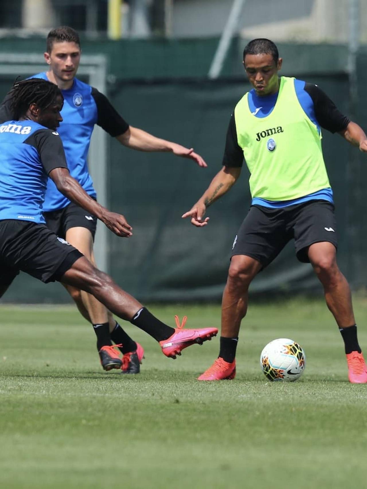Allenamento a Zingonia in vista dell’Inter