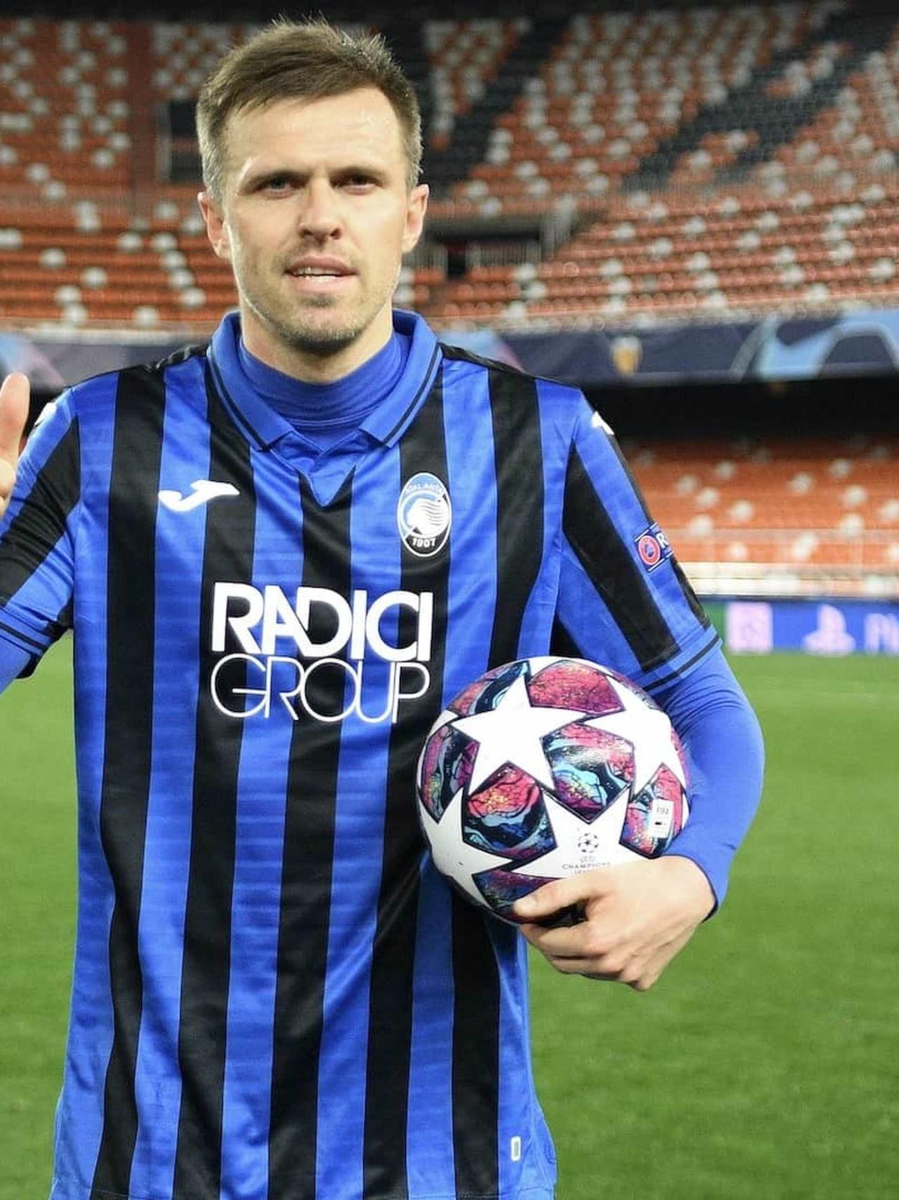 Iličić donates his ball to the Giovanni 23°