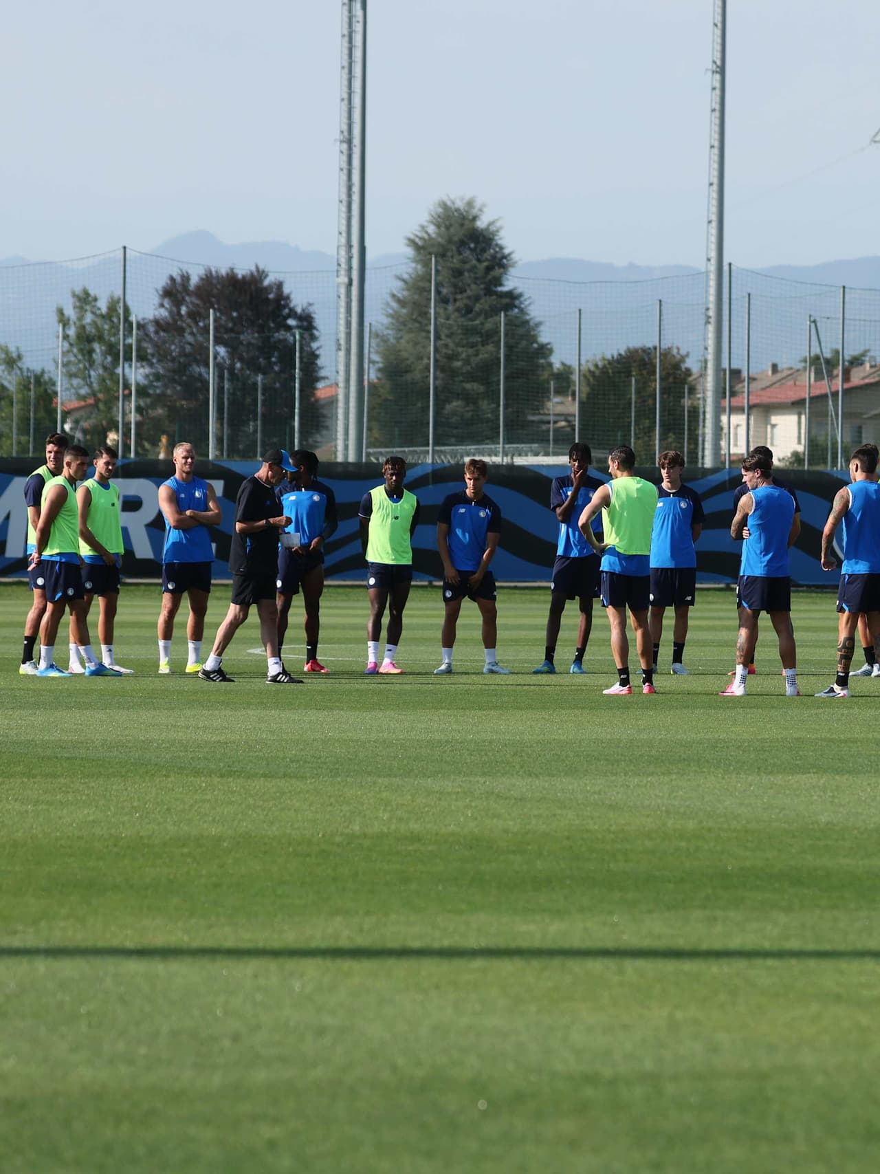 Il secondo allenamento della stagione al Centro Bortolotti