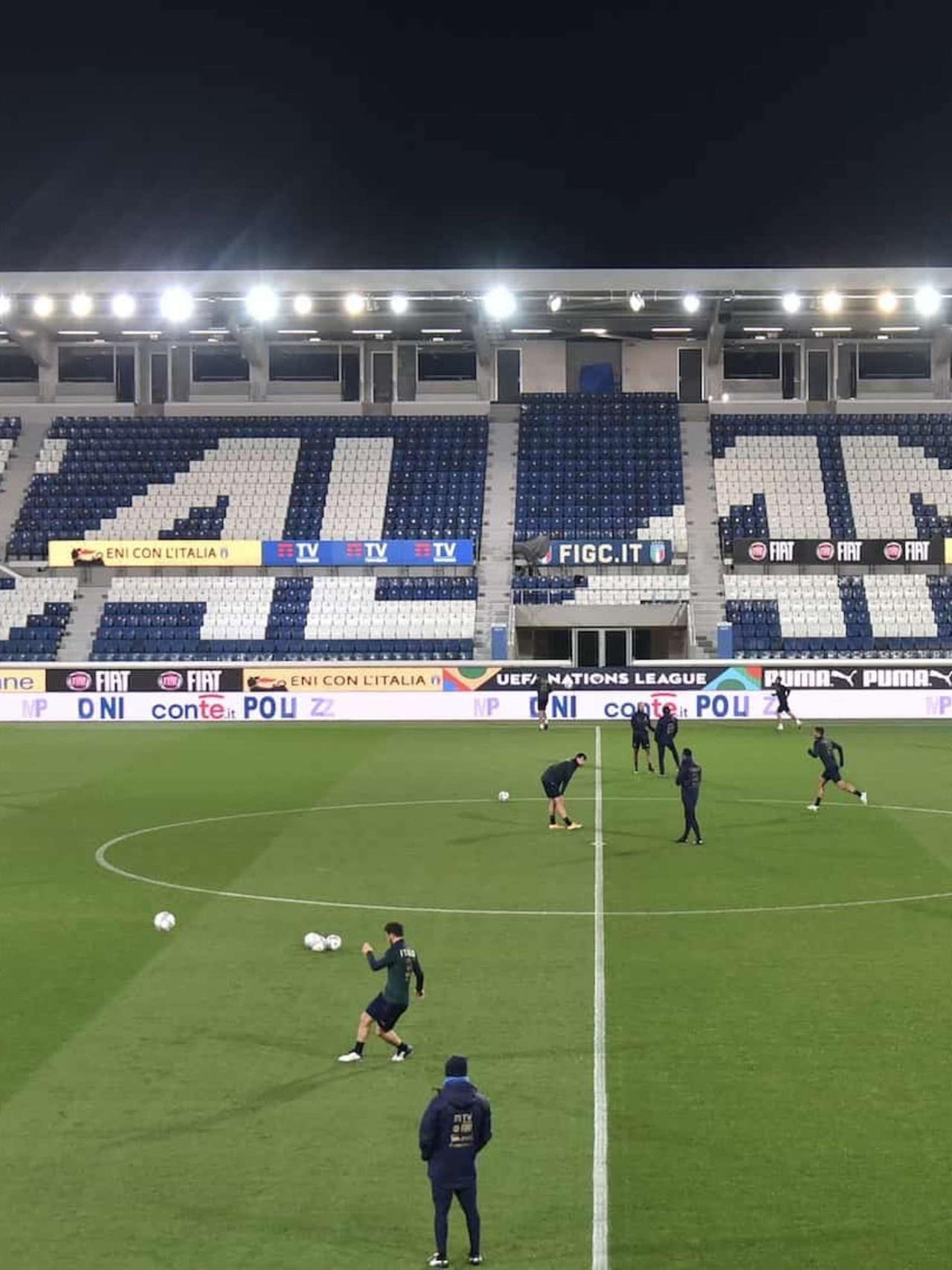 Italia-Olanda: vigilia al Gewiss Stadium