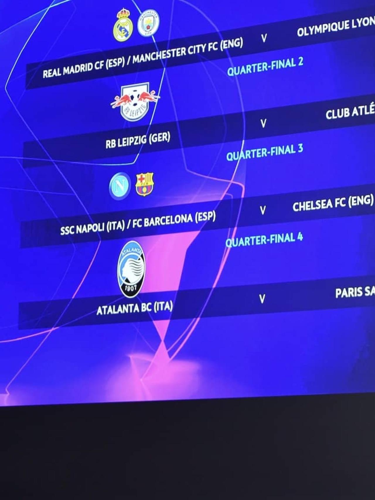 UCL, quarti col PSG il 12 agosto a Lisbona
