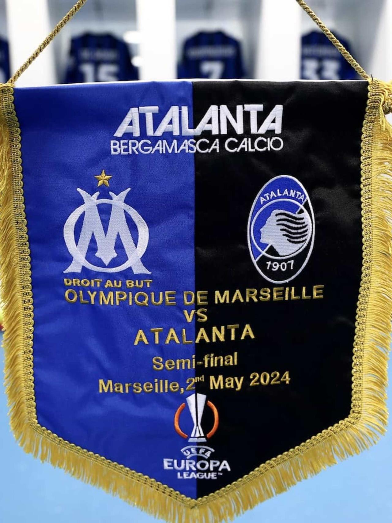 UEL andata semifinali Olympique de Marseille-Atalanta: cosi in campo
