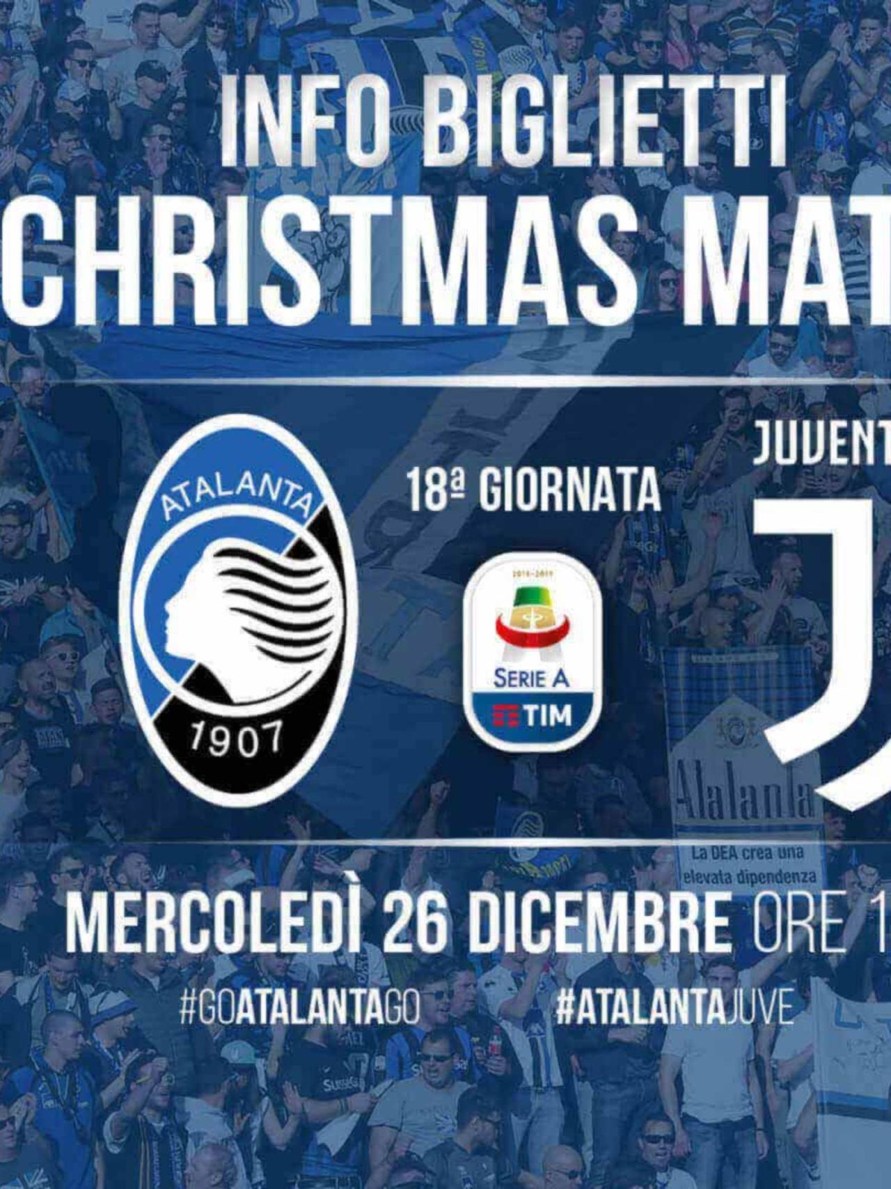 Atalanta-Juventus: ultimi biglietti