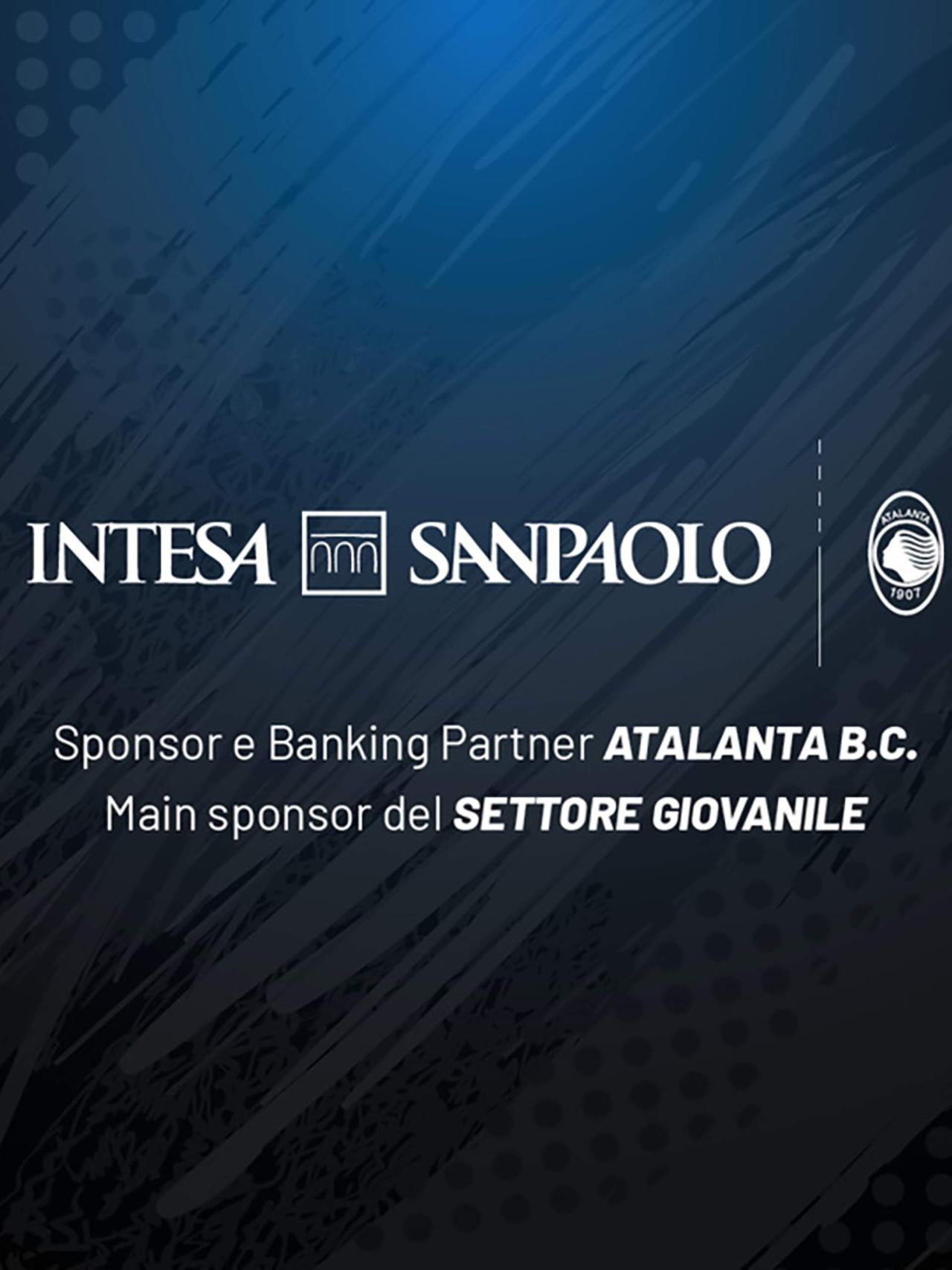 Intesa Sanpaolo sponsor Atalanta