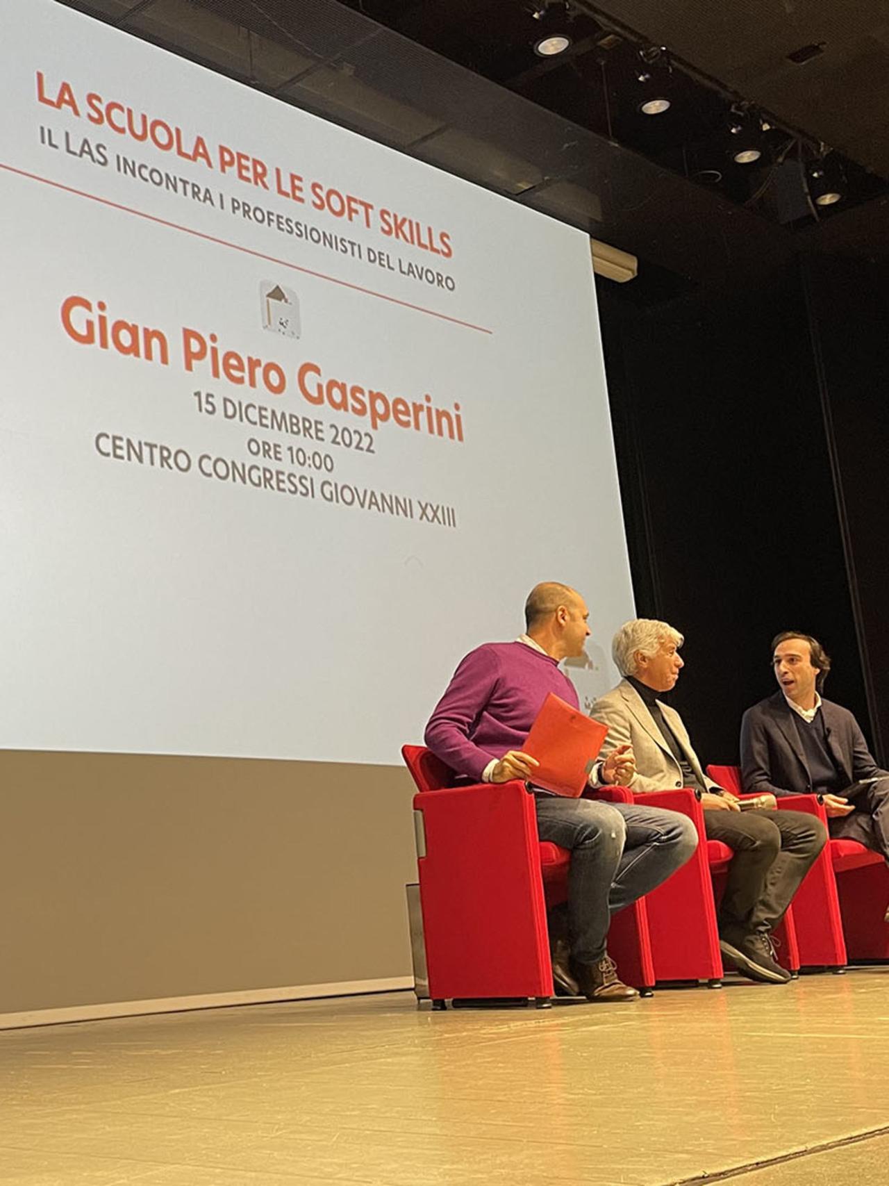 Gasperini “professore” per il Liceo Manzù