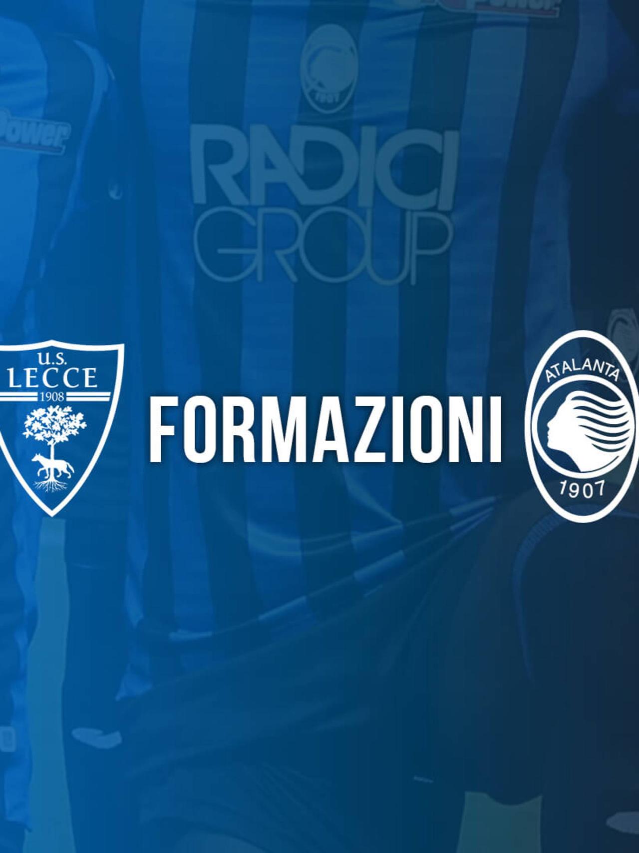 Lecce-Atalanta: le formazioni