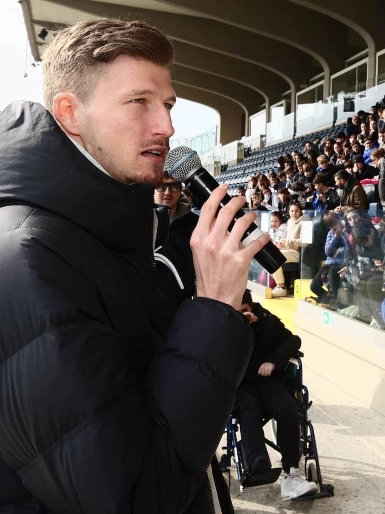 La Scuola allo Stadio: Vorlický ospite del 1° appuntamento
