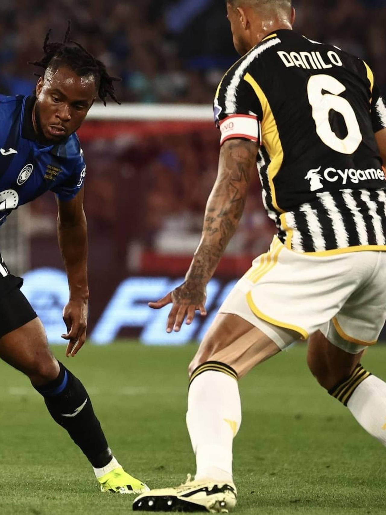 Il palo ferma Lookman, la coppa va alla Juventus