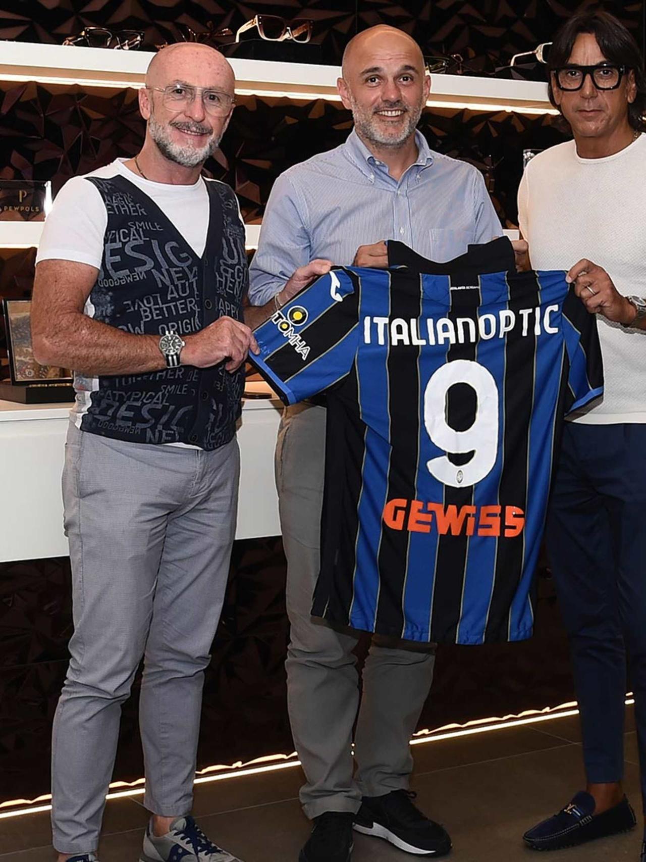 Atalanta e ItalianOptic, ancora insieme