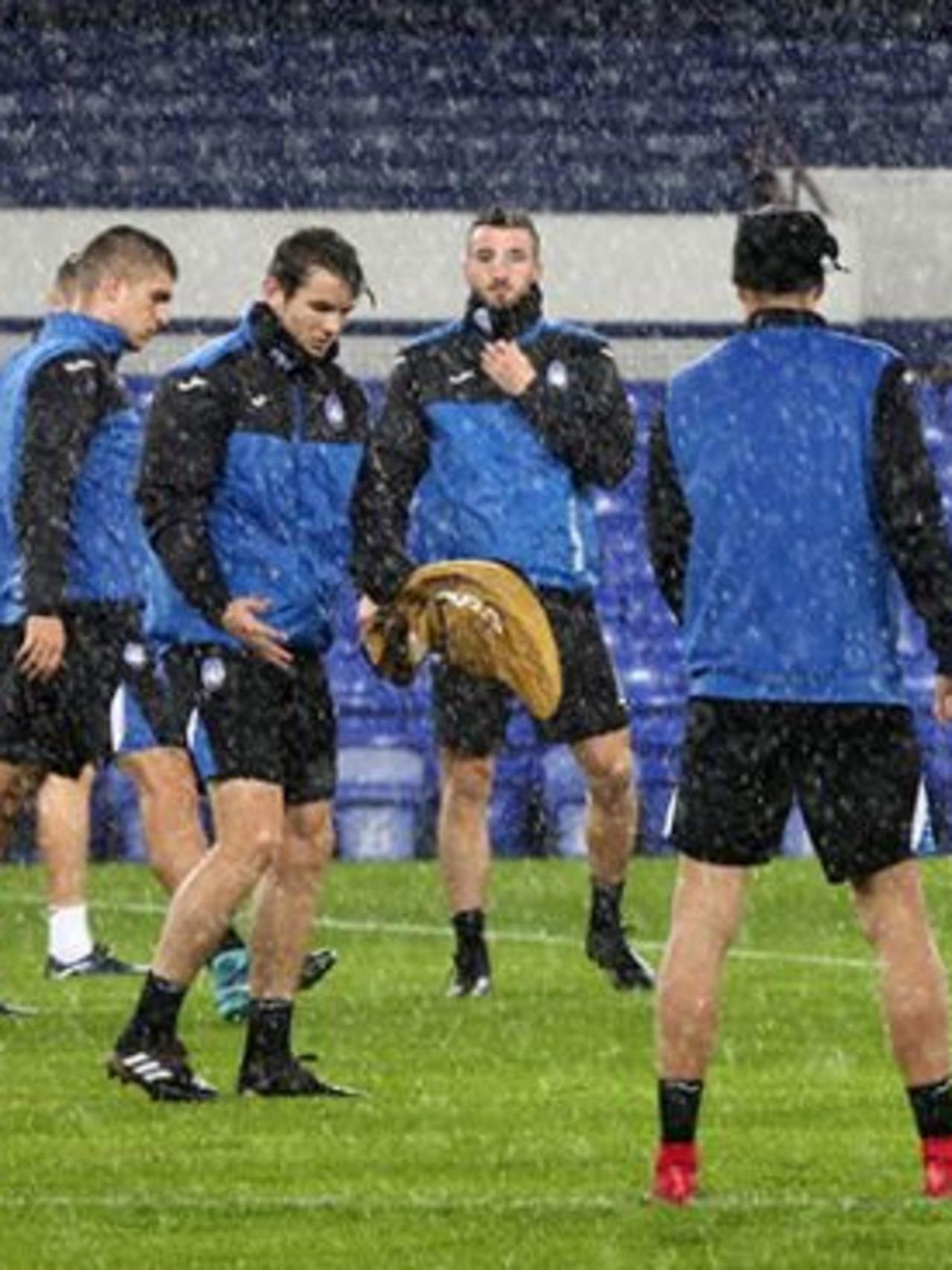 UEL Everton-Atalanta, Allenamento