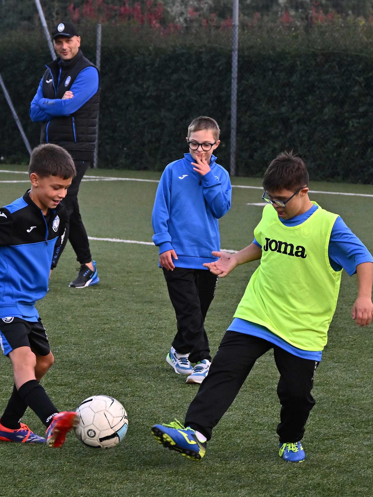 Allenamento congiunto fra Atalanta For Special, U10 e U9