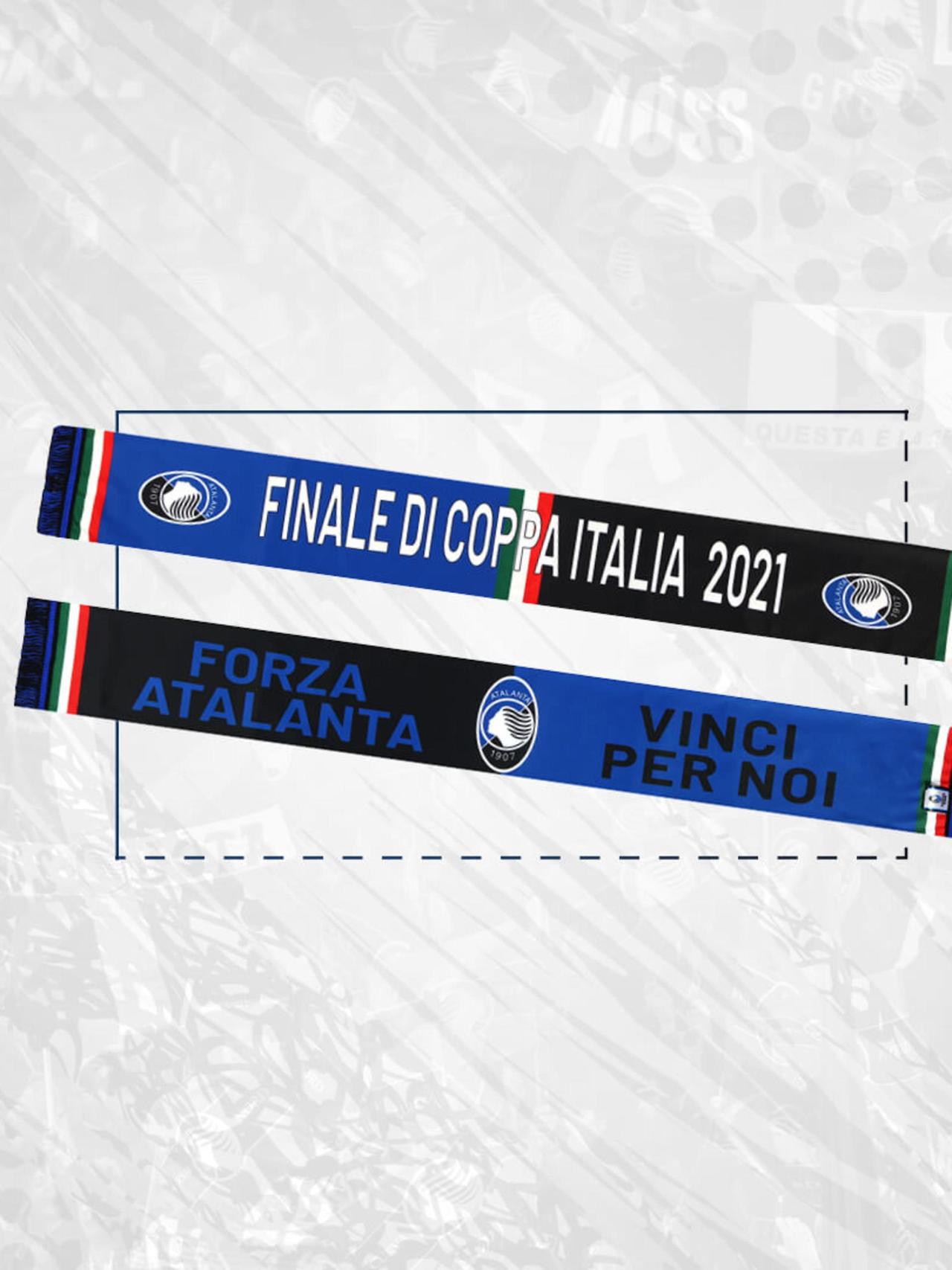 Finale Coppa Italia, la sciarpa celebrativa