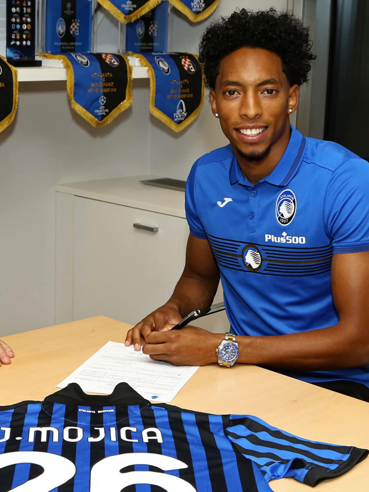 Mojica’s first interview as a Nerazzurro