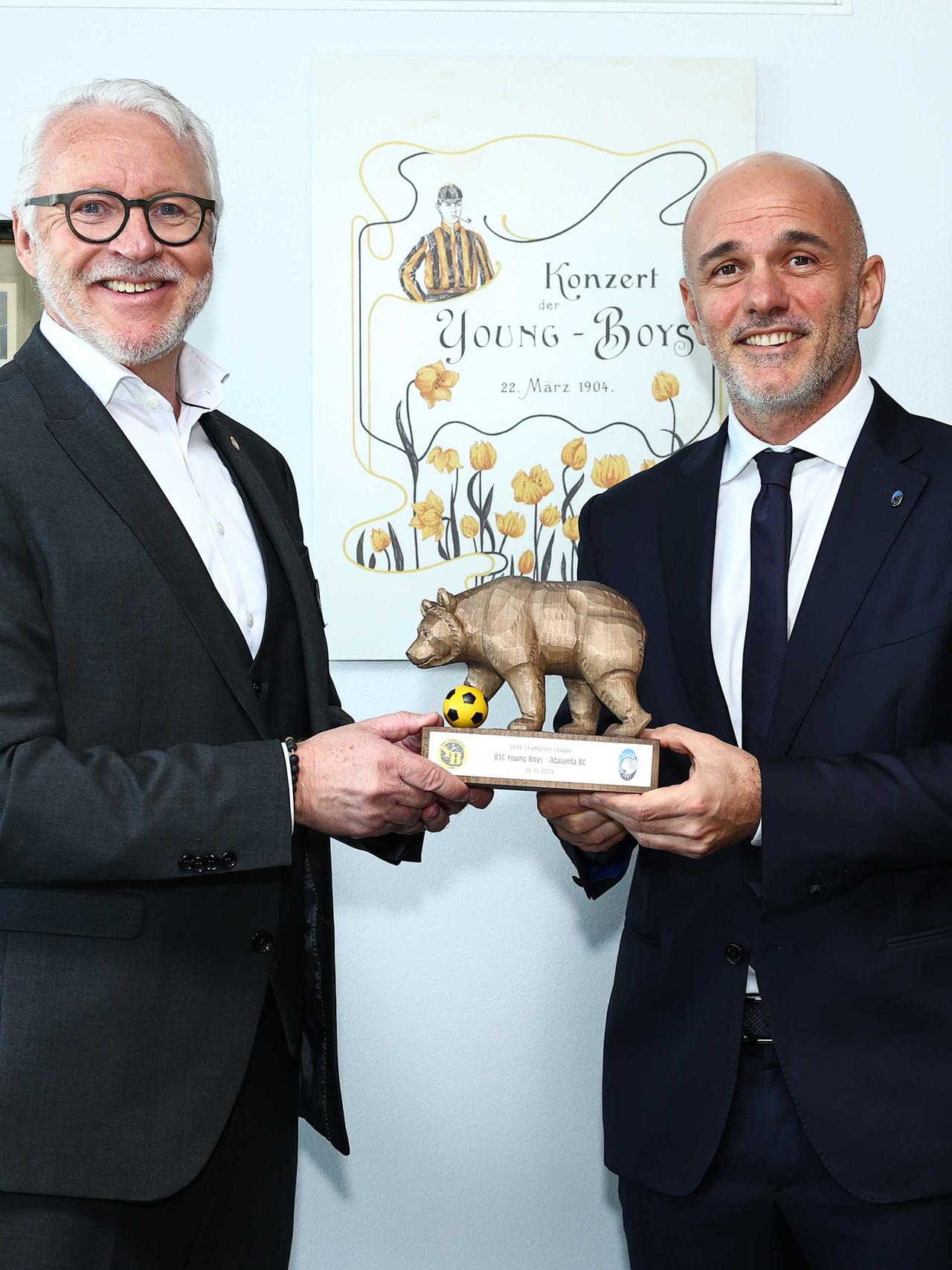 Young Boys-Atalanta, il pranzo ufficiale