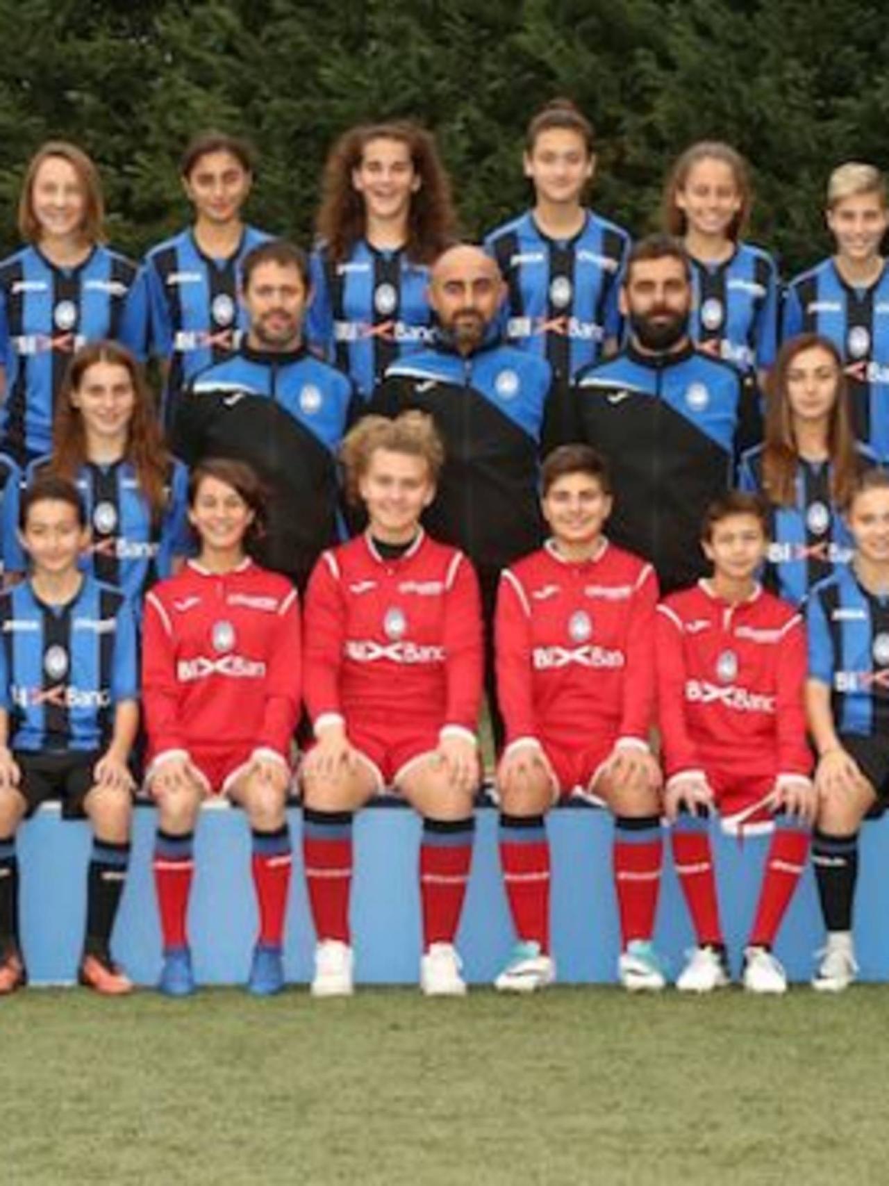 Esordienti femminili, foto di squadra