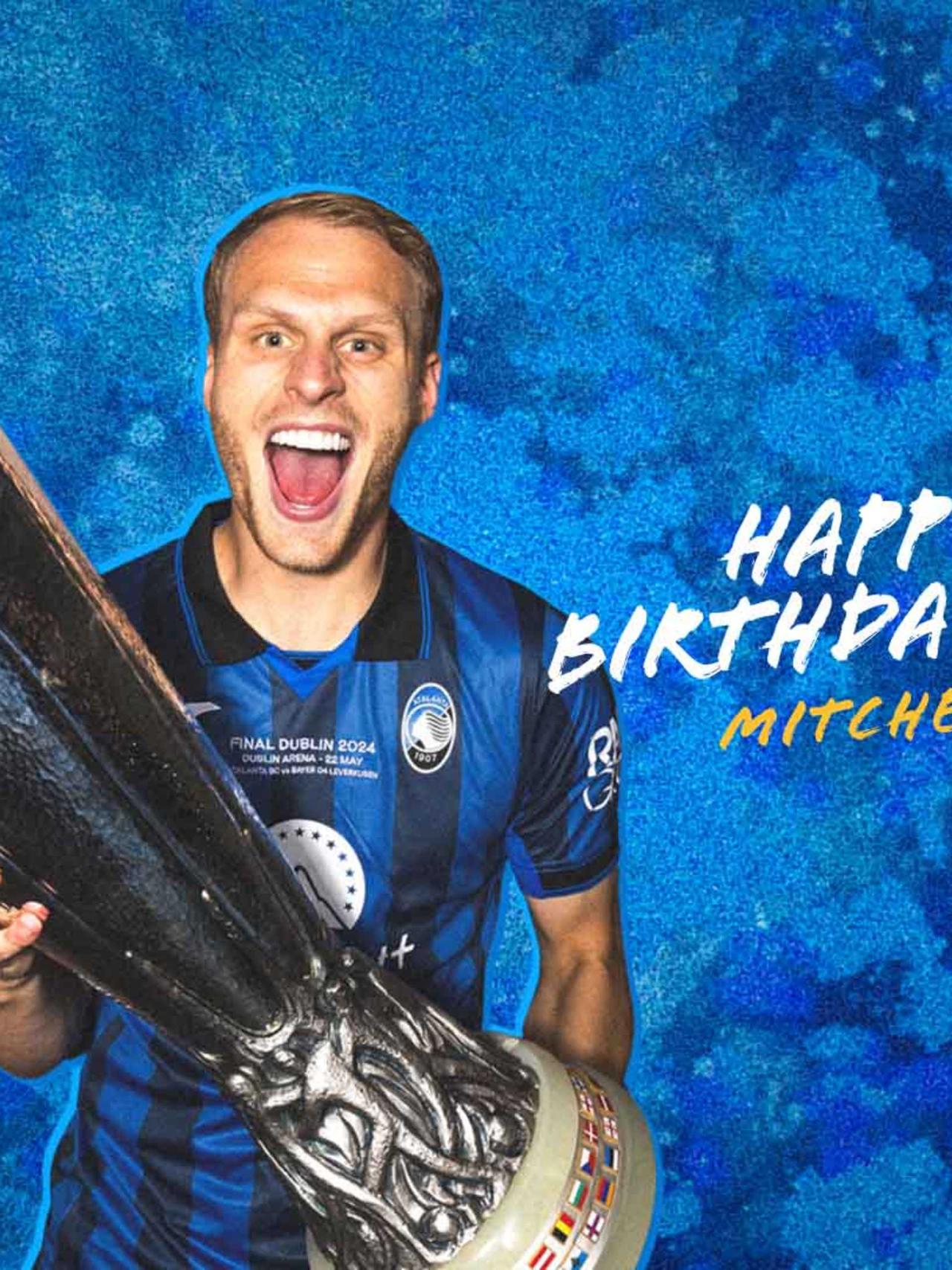 Tanti auguri a Mitchel Bakker!
