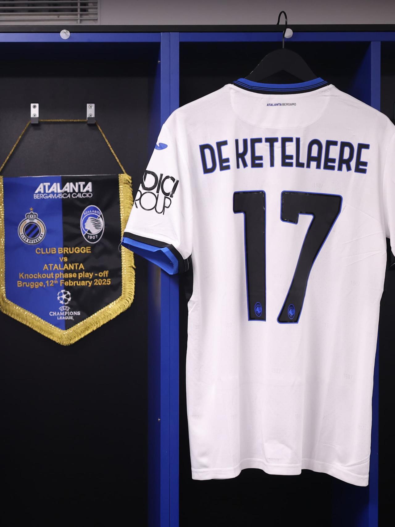 Le formazioni di Club Brugge-Atalanta