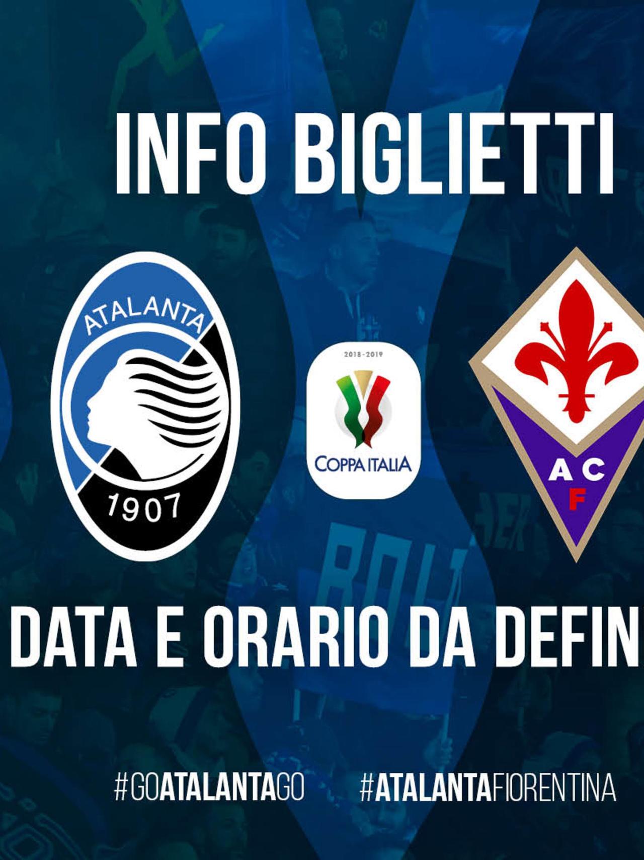 Atalanta-Fiorentina, prelazione abbonati