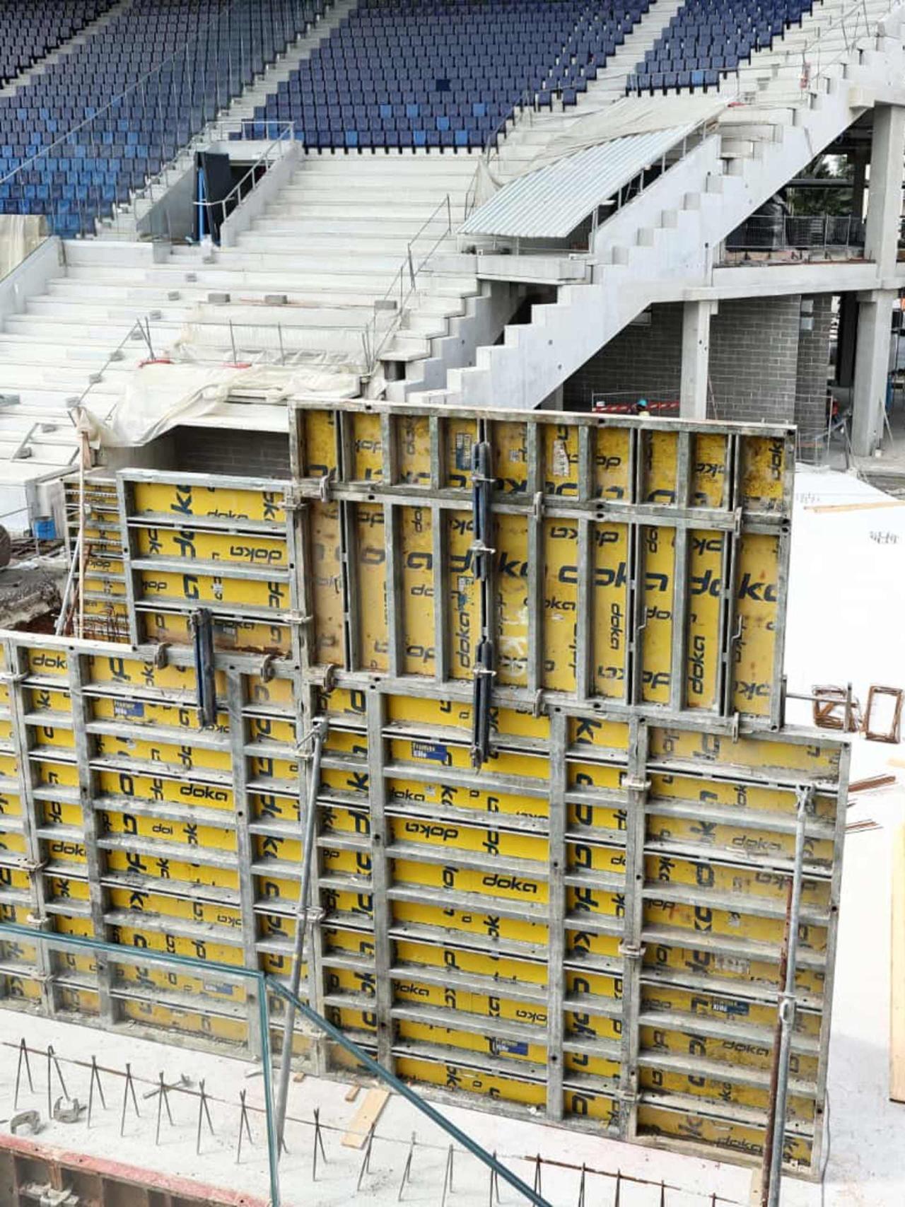 Gewiss Stadium: iniziata la costruzione dell’ultimo spicchio