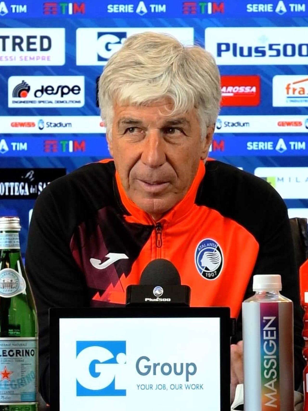 Napoli-Atalanta, la conferenza di Gasperini