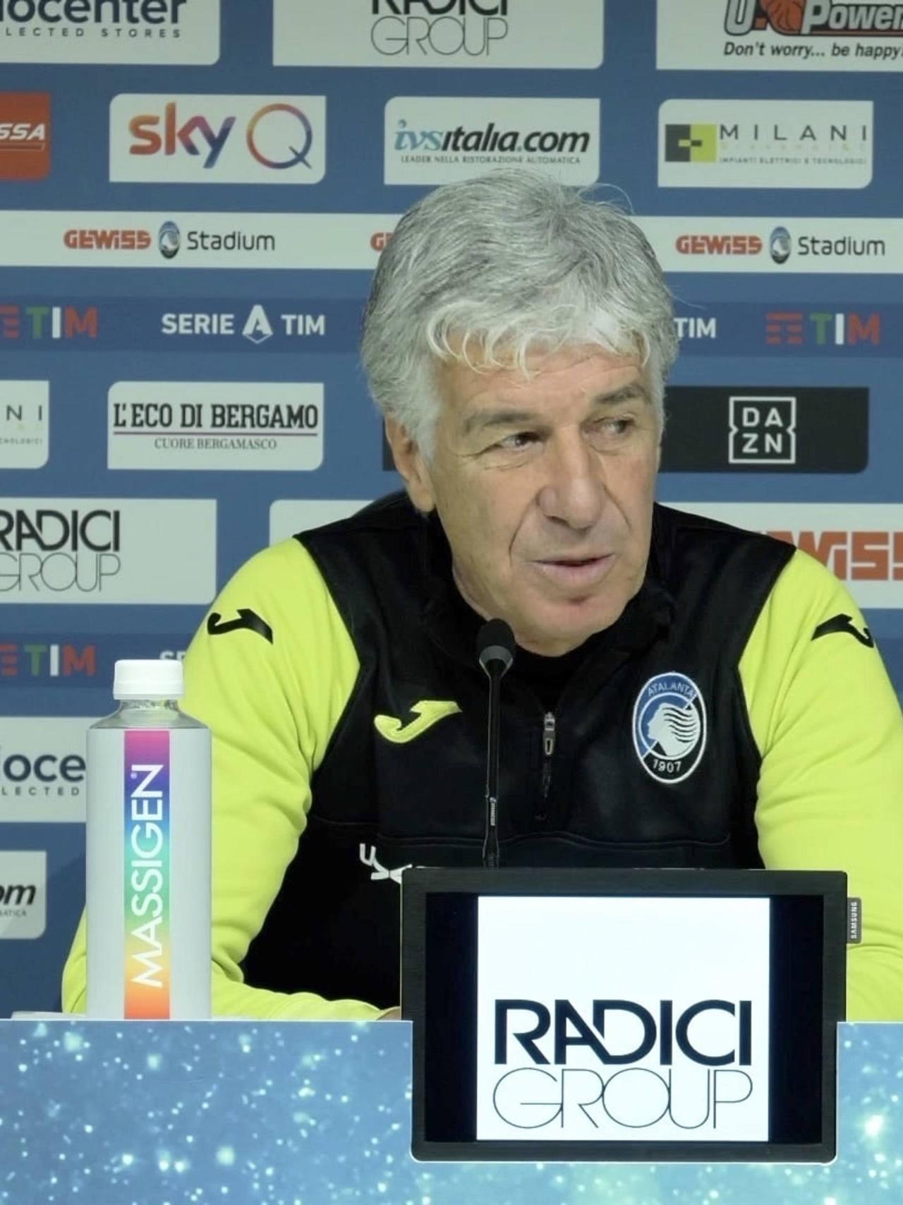 Atalanta-Juventus: Gasperini in conferenza