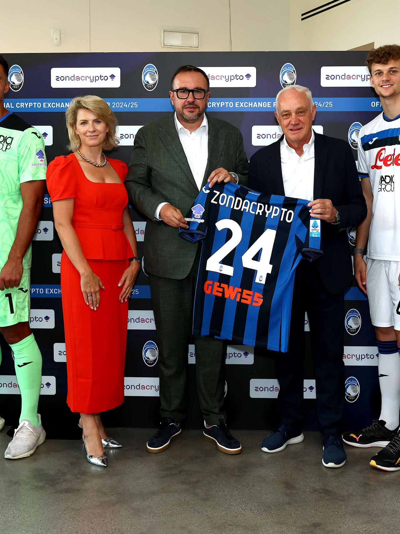 zondacrypto è Sleeve Partner Atalanta