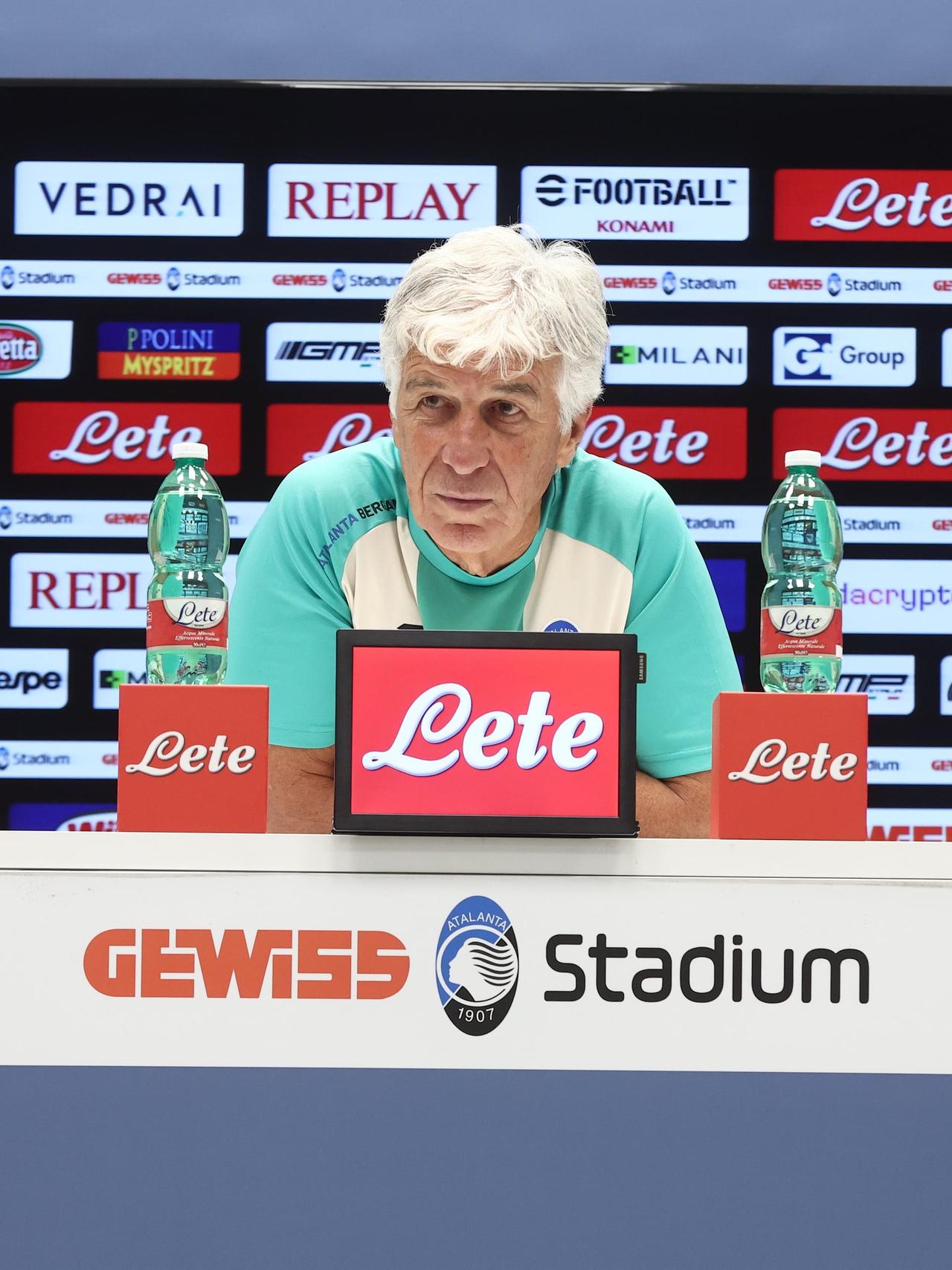 Atalanta-Fiorentina: la conferenza stampa di Gasperini