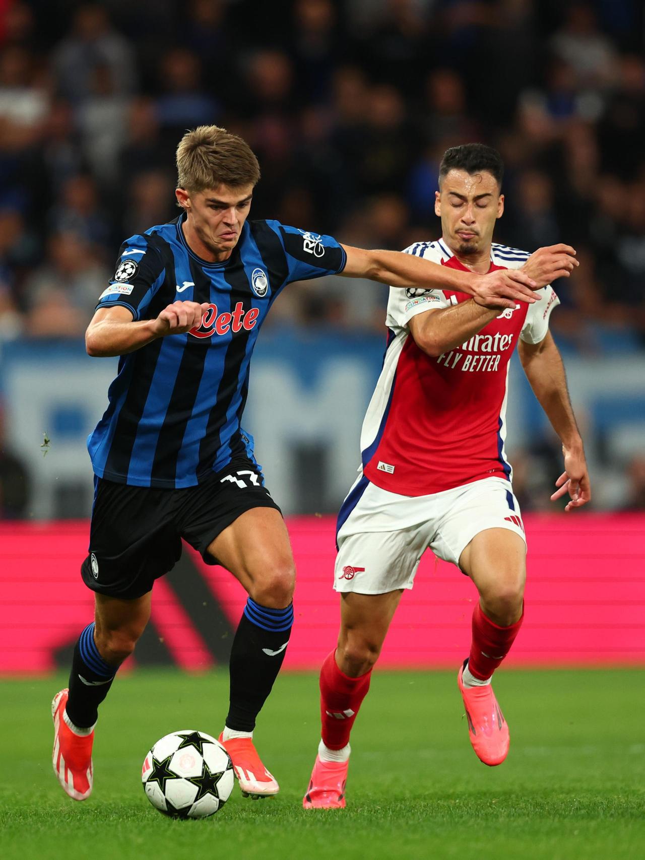 La Champions comincia con un gran pareggio con l'Arsenal