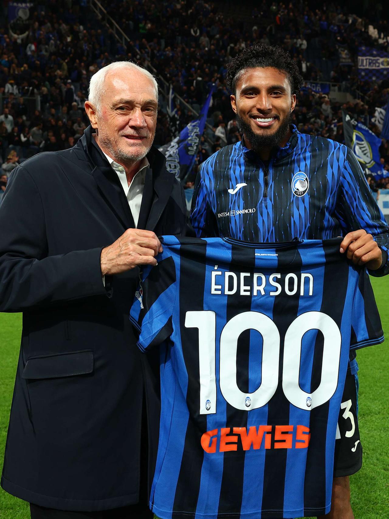 Éderson: 100 in nerazzurro festeggiate con il gol
