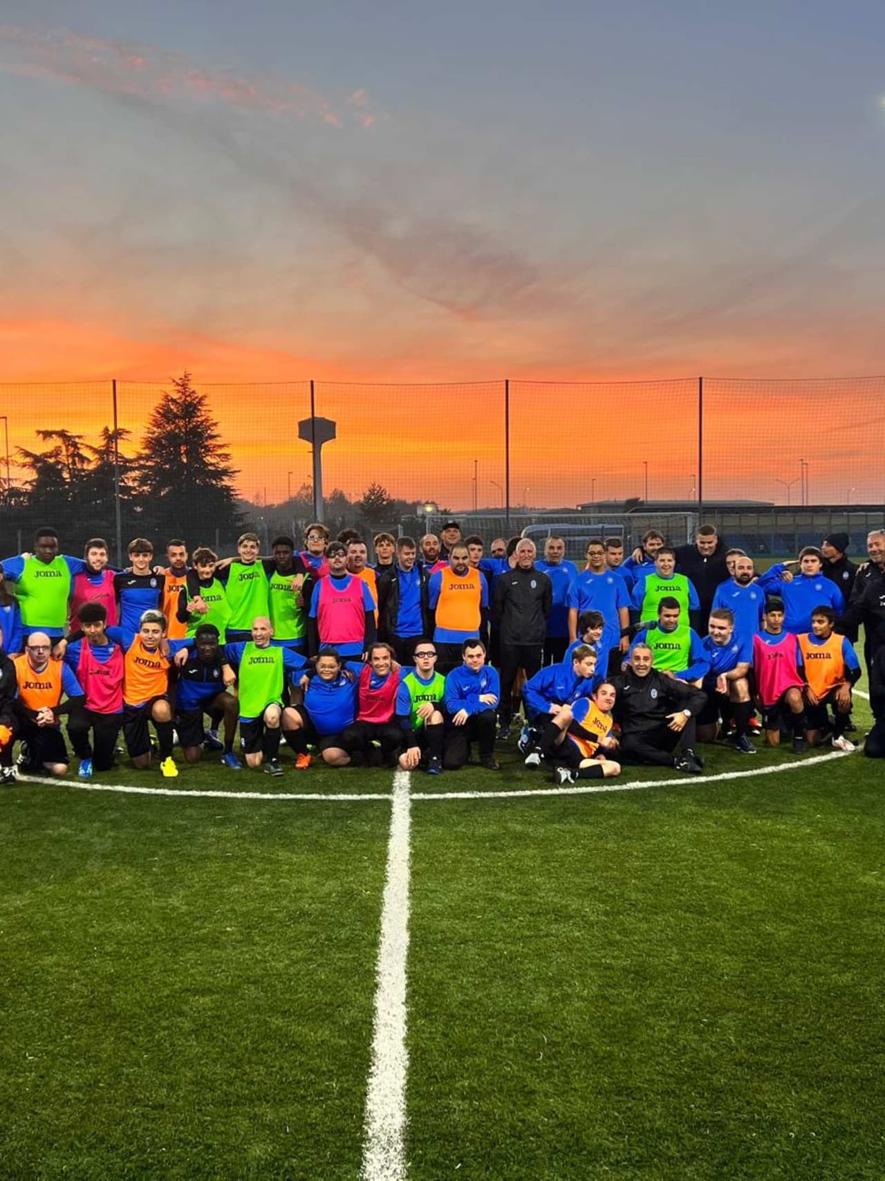 Allenamento congiunto a Zingonia per gli Atalanta For Special