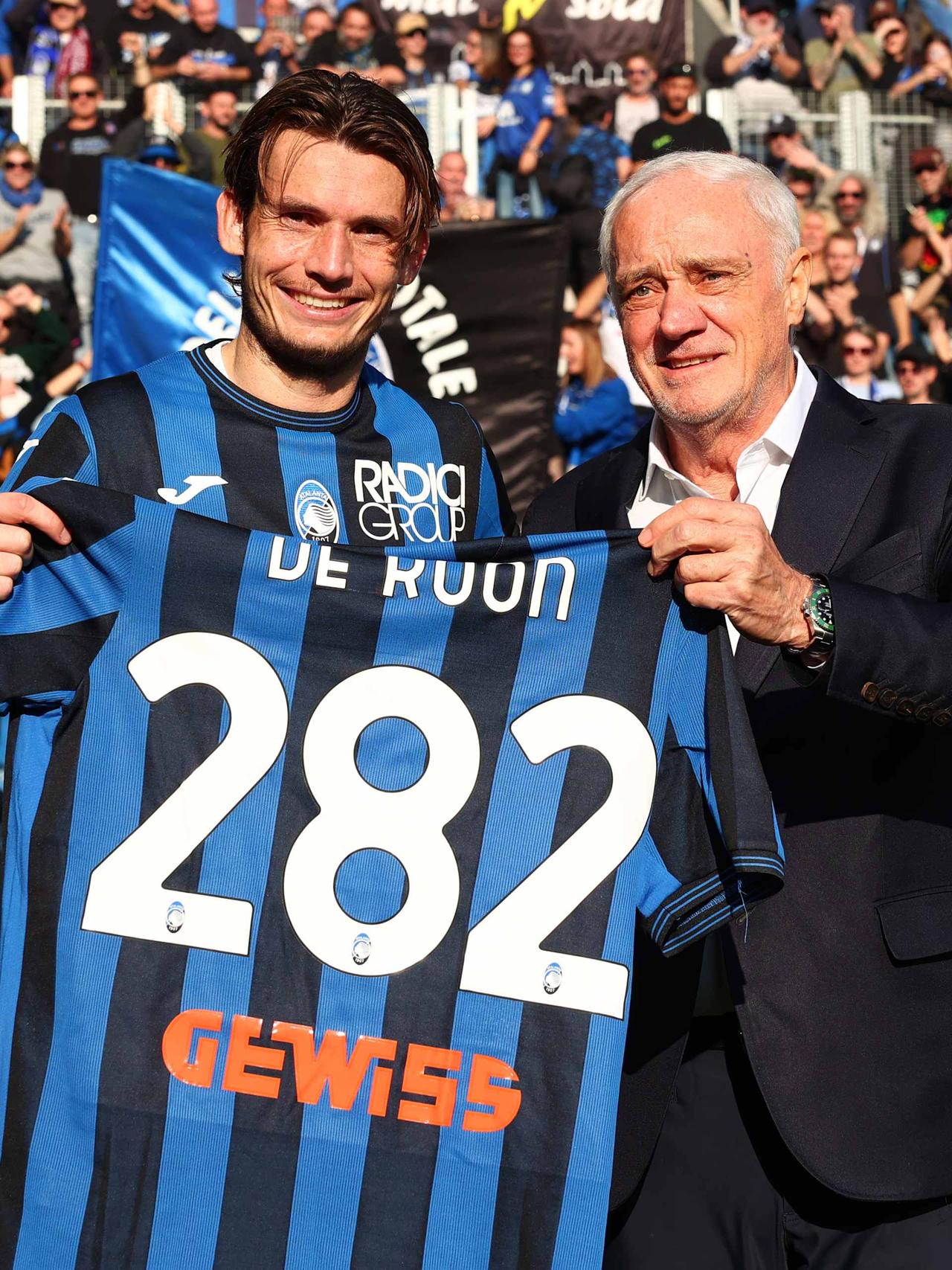 282 volte Marten in Serie A: de Roon nella storia