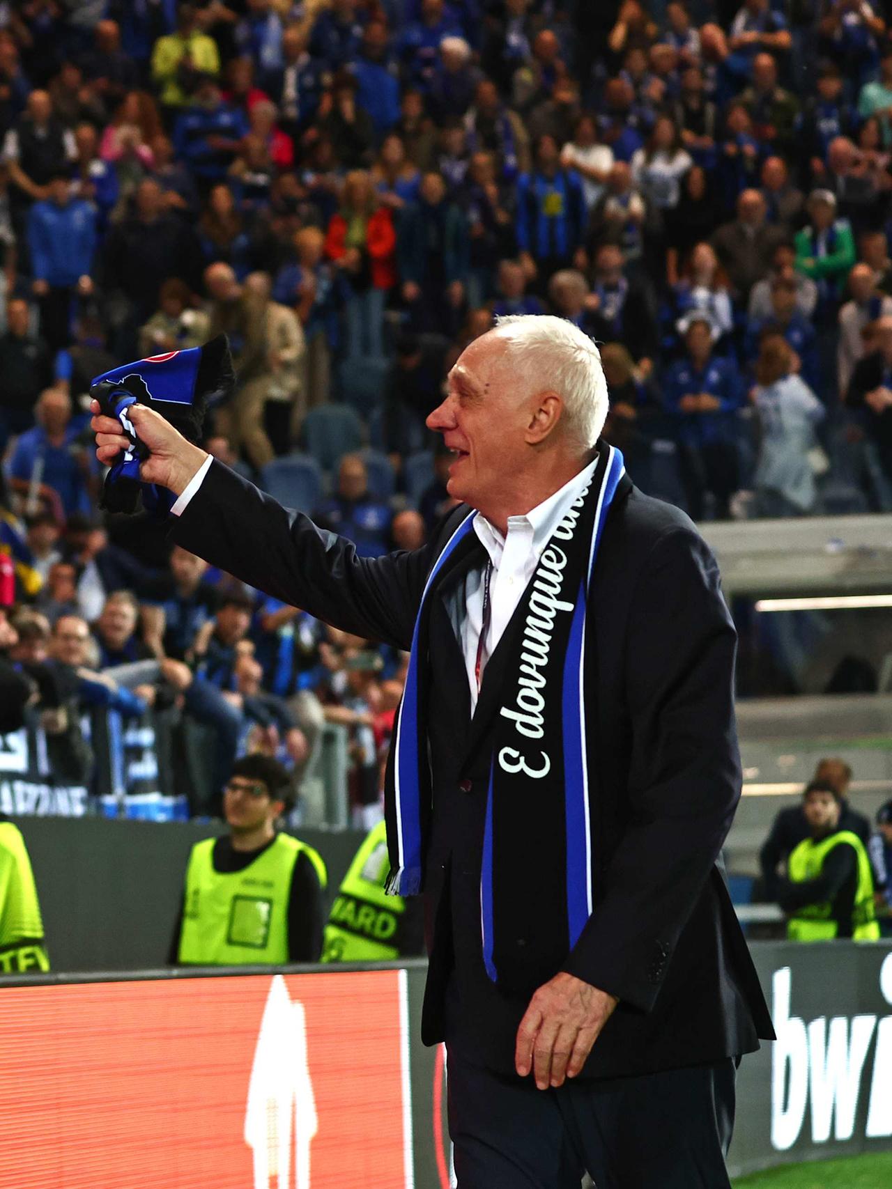 800 partite e 350 vittorie: Percassi Presidente dei record