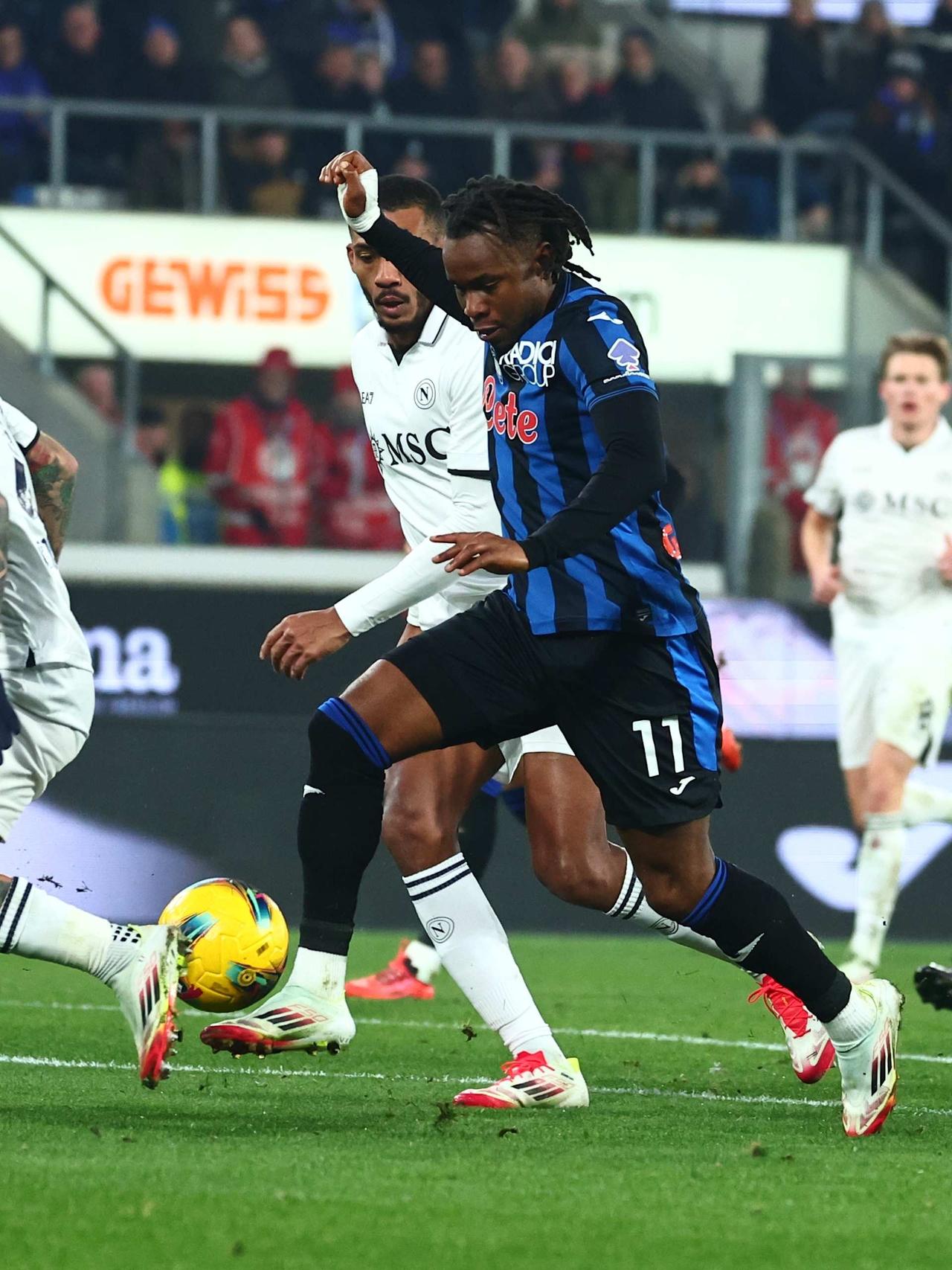 Vince il Napoli nonostante un’ottima Atalanta 