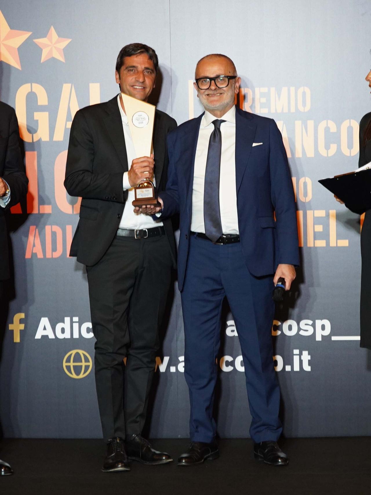 Gran Galà del Calcio ADICOSP: a Tony D'Amico il premio di miglior direttore sportivo